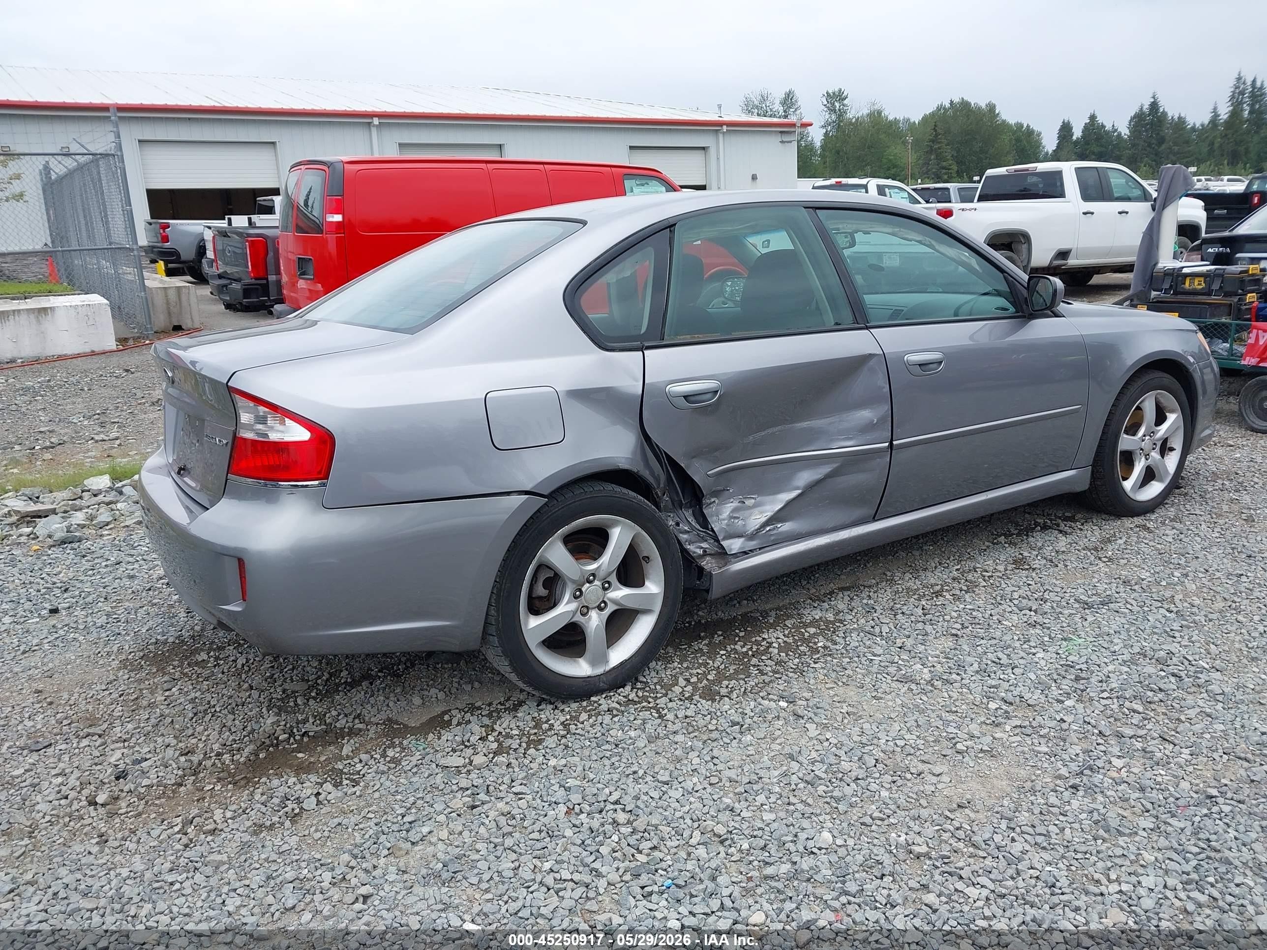 2009 Subaru Legacy 2.5i Silver vin: 4S3BL616897215426