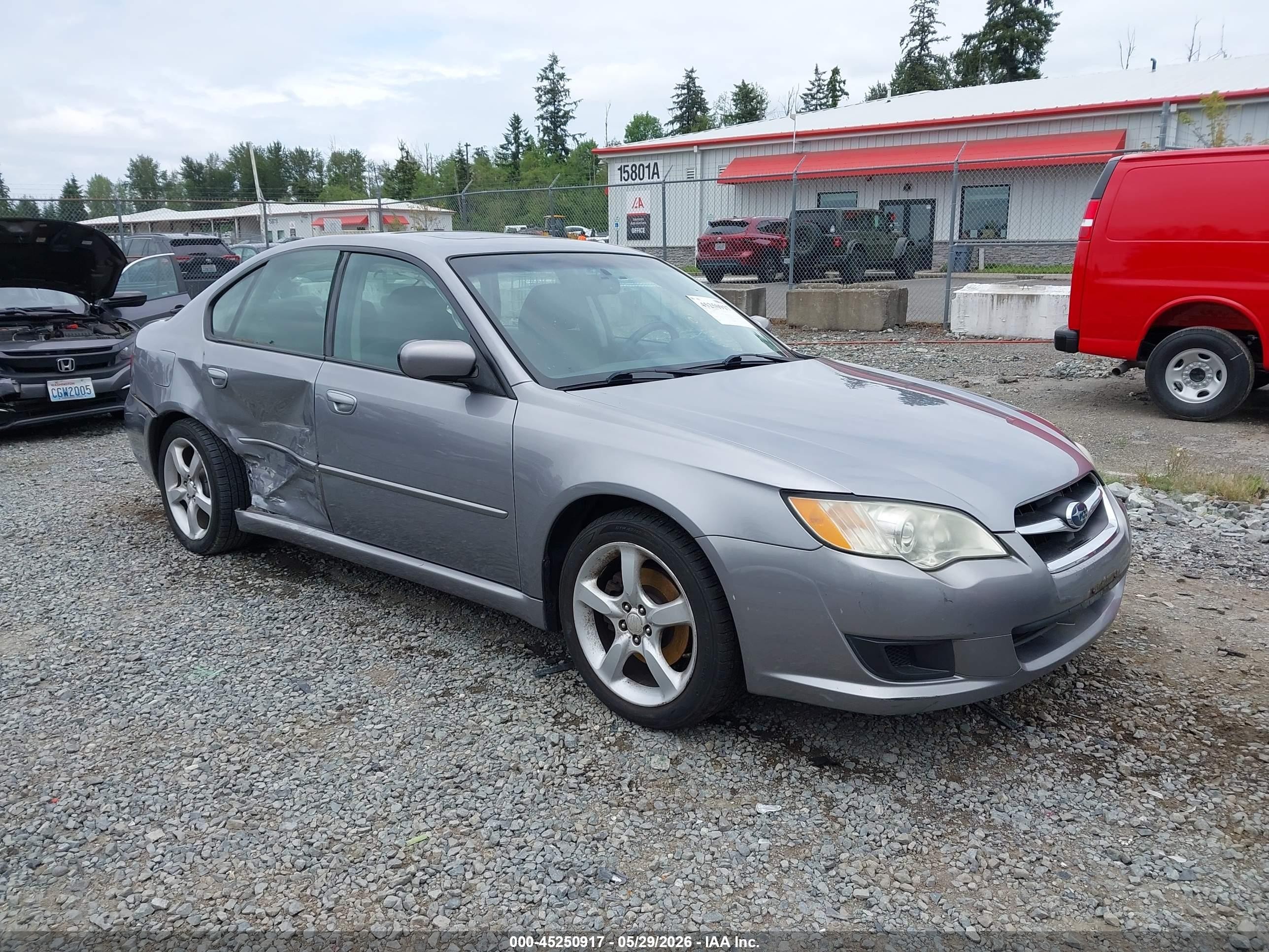 2009 Subaru Legacy 2.5i Silver vin: 4S3BL616897215426