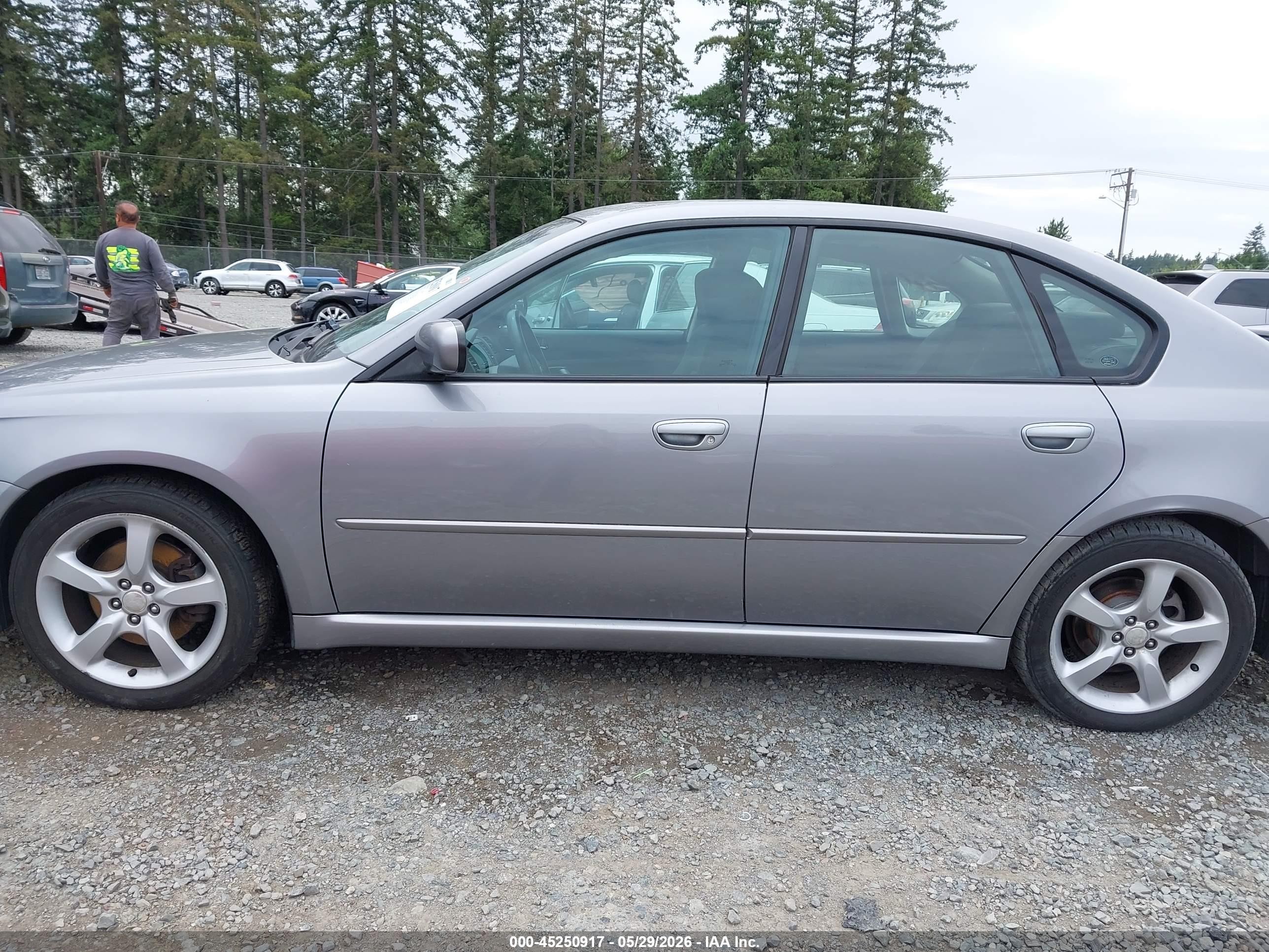 2009 Subaru Legacy 2.5i Silver vin: 4S3BL616897215426