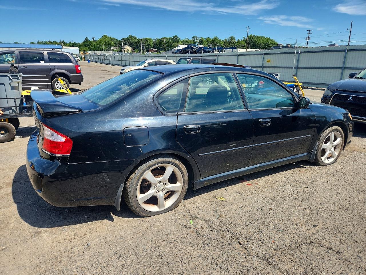 2009 Subaru Legacy 2.5i Black vin: 4S3BL616897222733