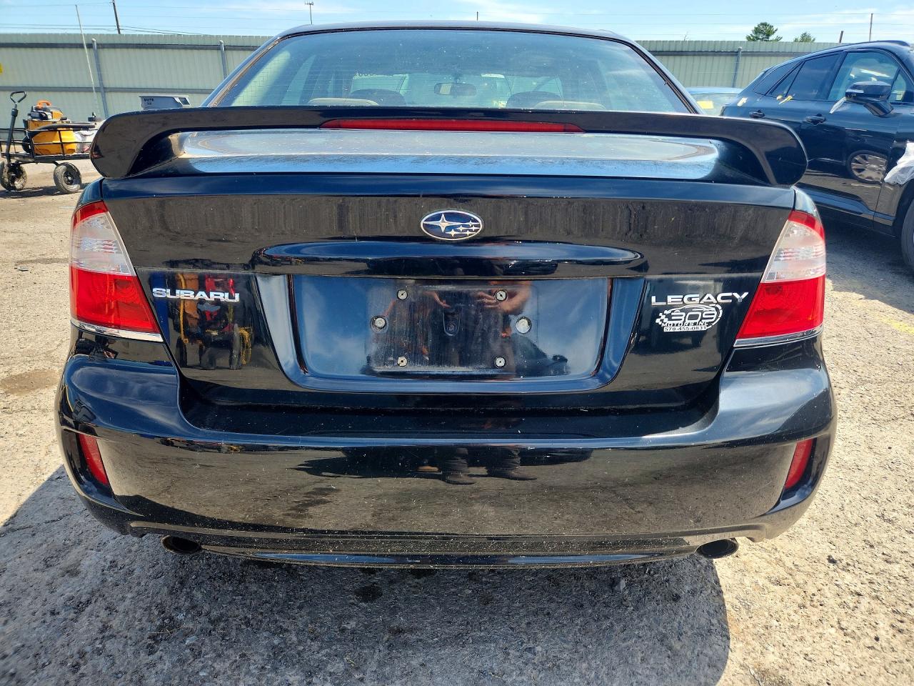 2009 Subaru Legacy 2.5i Black vin: 4S3BL616897222733