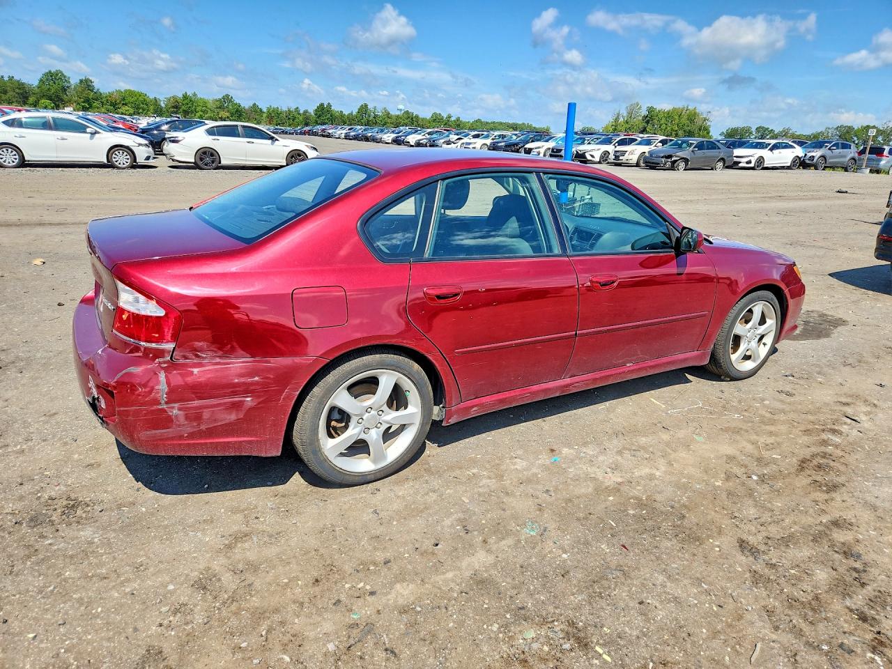 2009 Subaru Legacy 2.5i Burgundy vin: 4S3BL616897229343