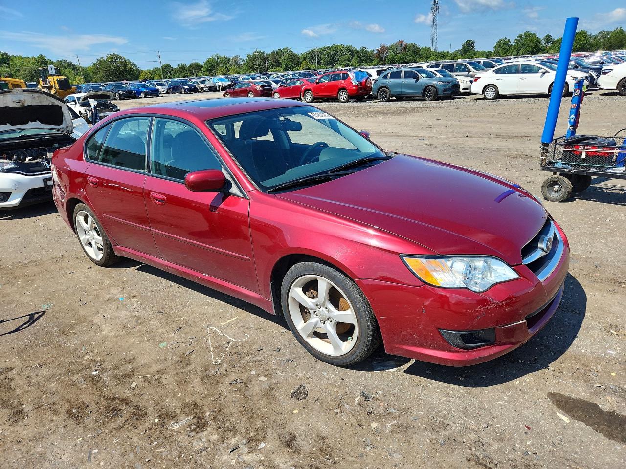 2009 Subaru Legacy 2.5i Burgundy vin: 4S3BL616897229343