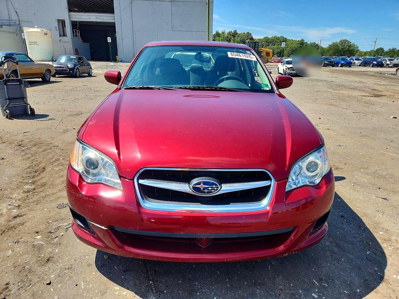 2009 Subaru Legacy 2.5i Burgundy vin: 4S3BL616897229343