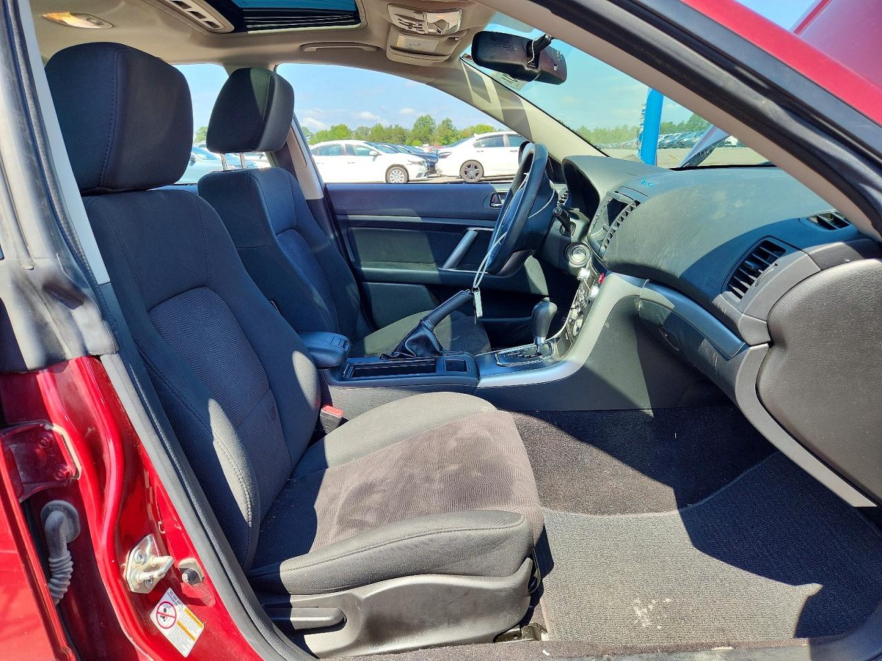 2009 Subaru Legacy 2.5i Burgundy vin: 4S3BL616897229343