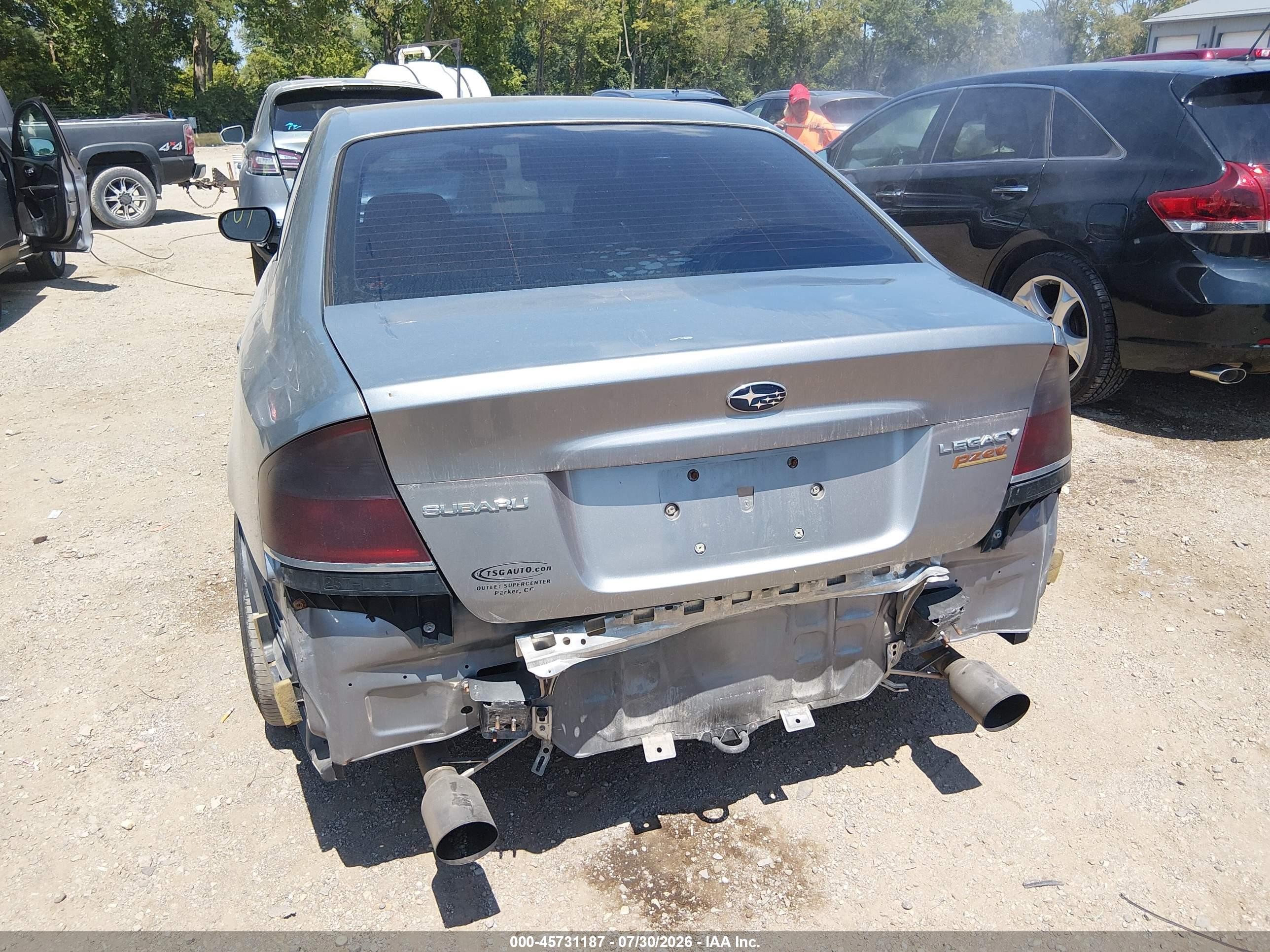 2009 Subaru Legacy 2.5i Silver vin: 4S3BL616897231772