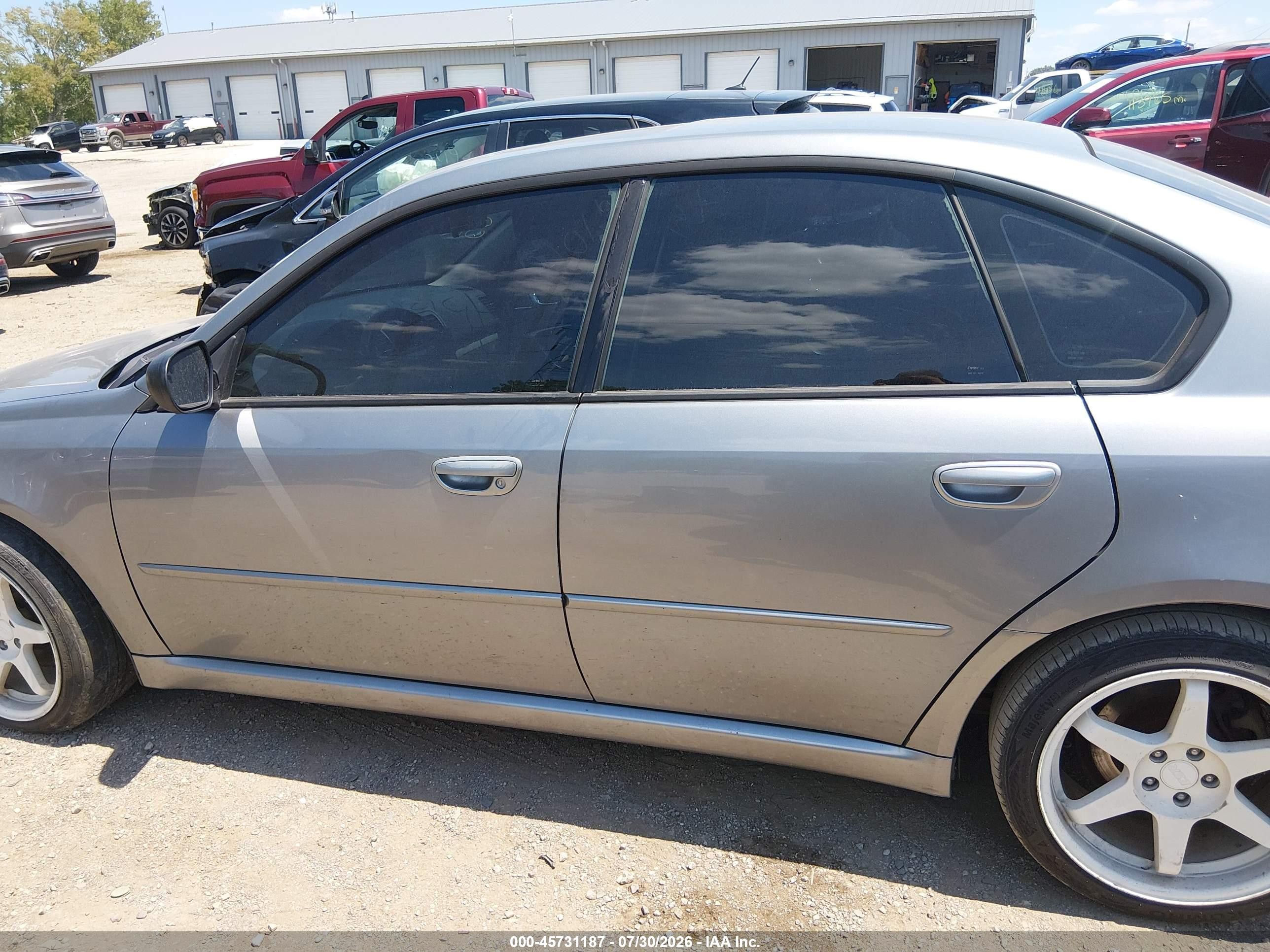 2009 Subaru Legacy 2.5i Silver vin: 4S3BL616897231772