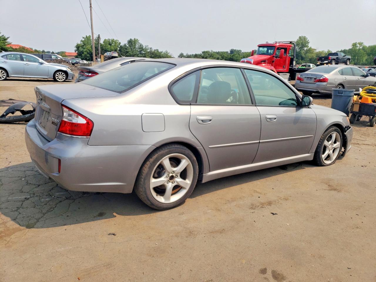 2009 Subaru Legacy 2.5i Silver vin: 4S3BL616897235627