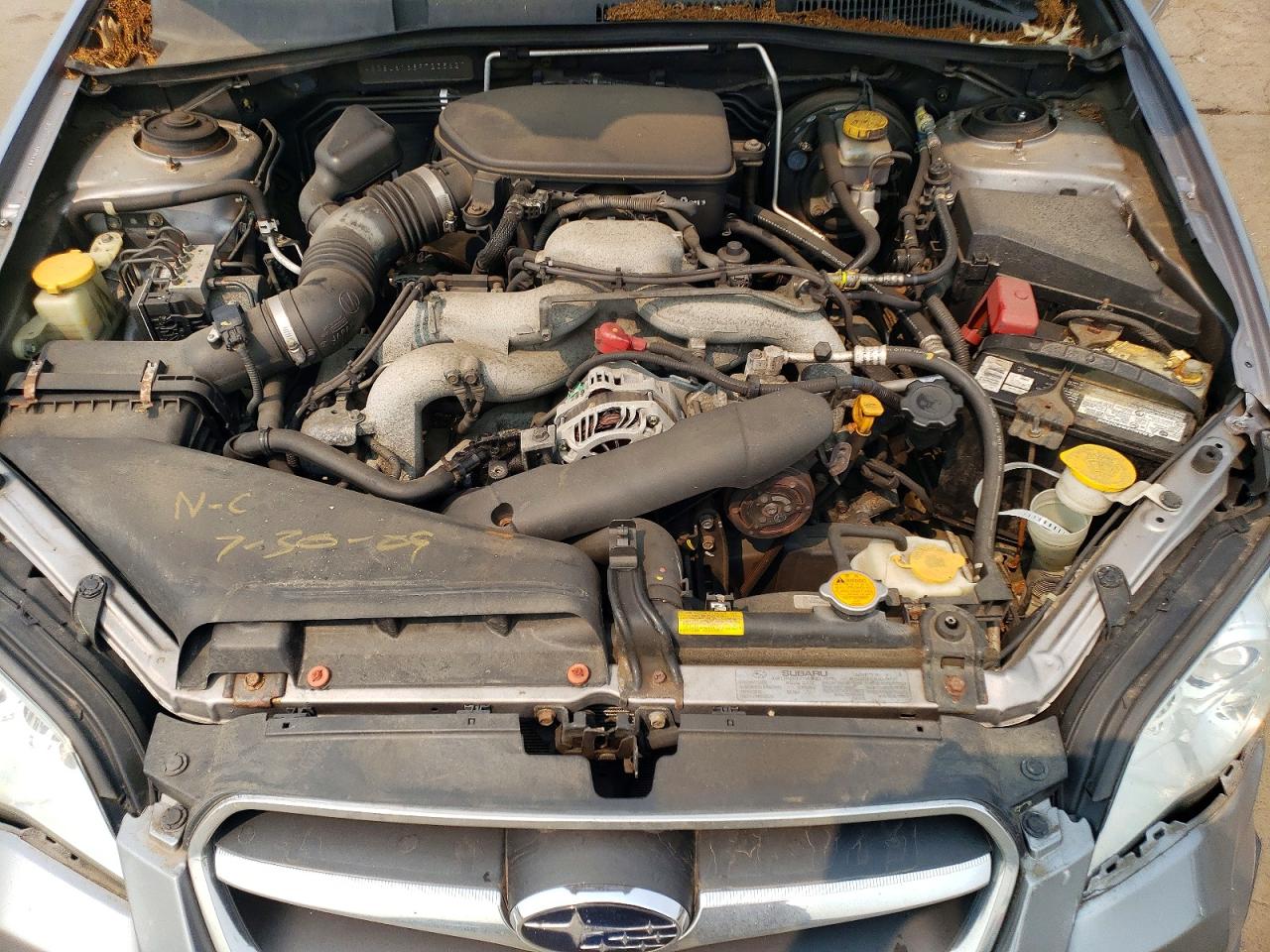 2009 Subaru Legacy 2.5i Silver vin: 4S3BL616897235627