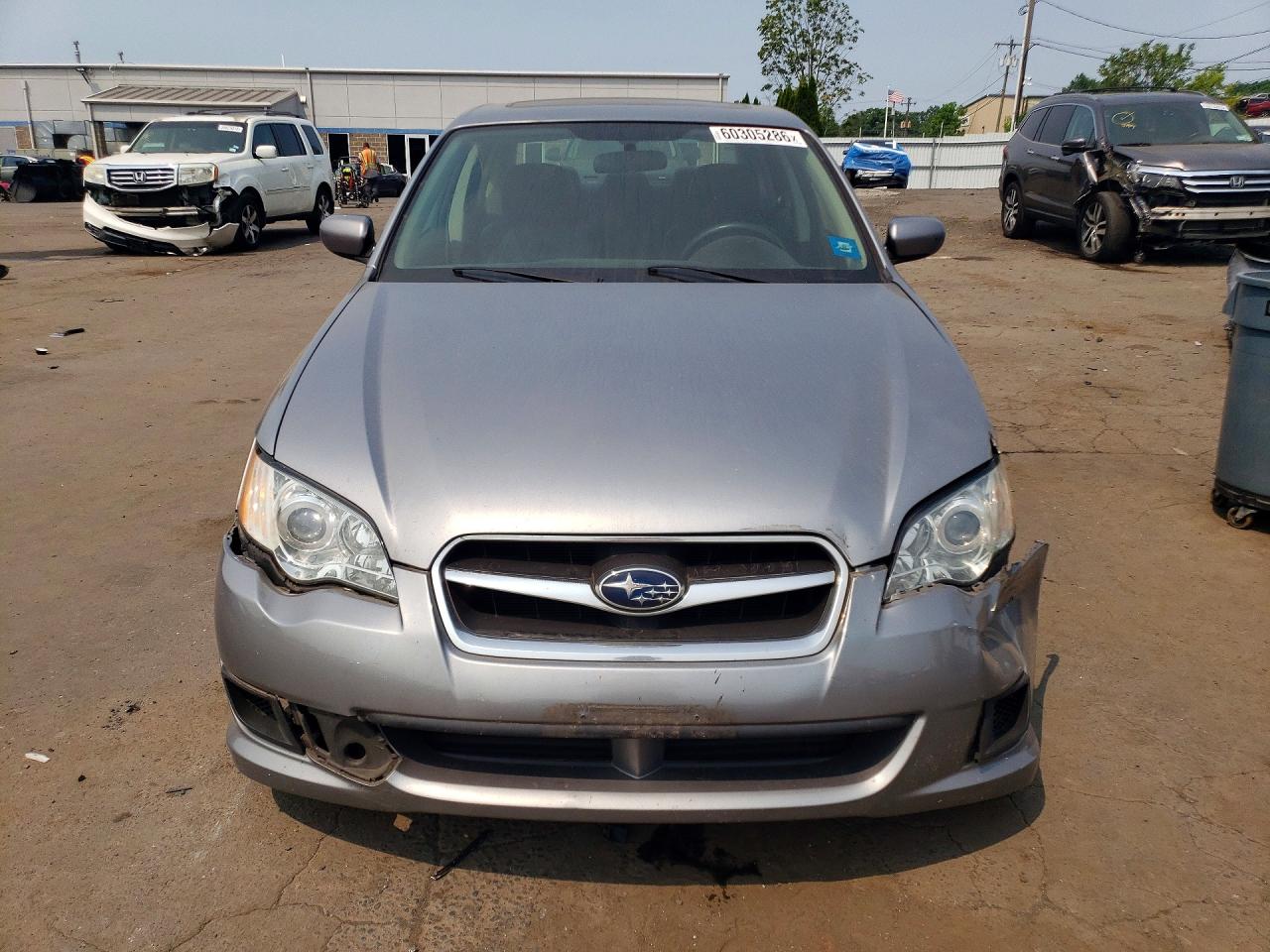 2009 Subaru Legacy 2.5i Silver vin: 4S3BL616897235627