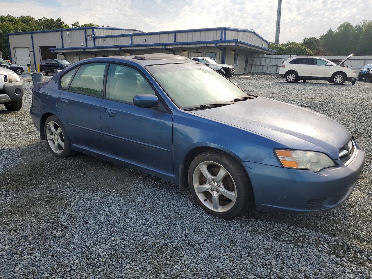 2007 Subaru Legacy 2.5i Blue vin: 4S3BL616977208871