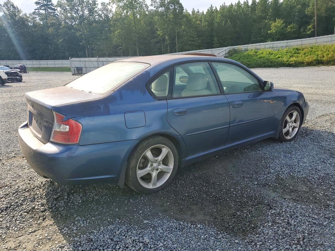 2007 Subaru Legacy 2.5i Blue vin: 4S3BL616977208871