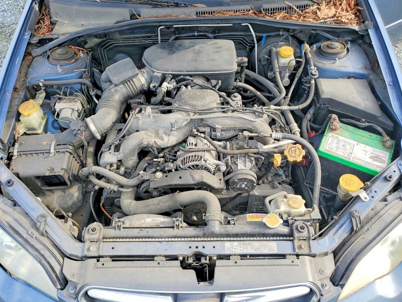 2007 Subaru Legacy 2.5i Blue vin: 4S3BL616977208871