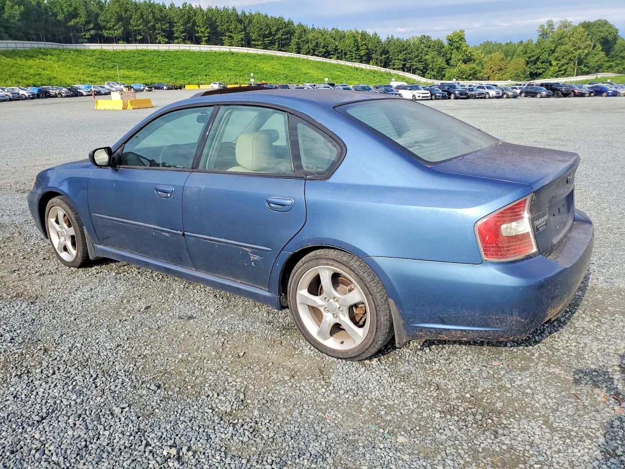 2007 Subaru Legacy 2.5i Blue vin: 4S3BL616977208871