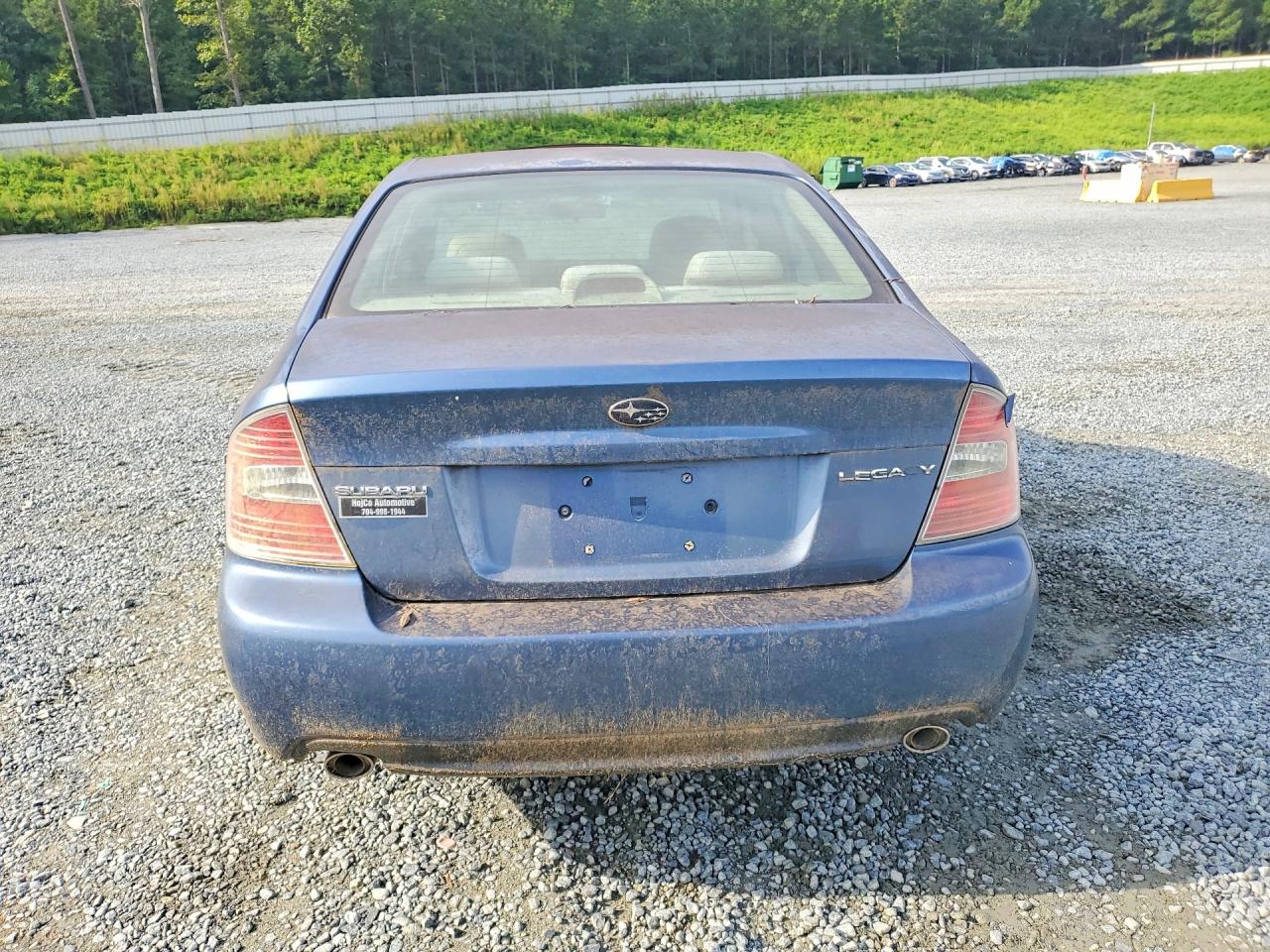 2007 Subaru Legacy 2.5i Blue vin: 4S3BL616977208871