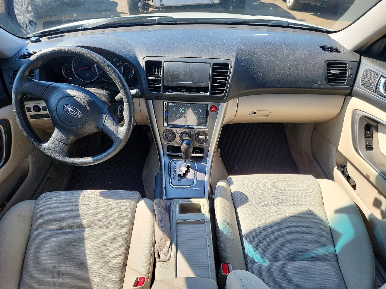 2007 Subaru Legacy 2.5i White vin: 4S3BL616977212242