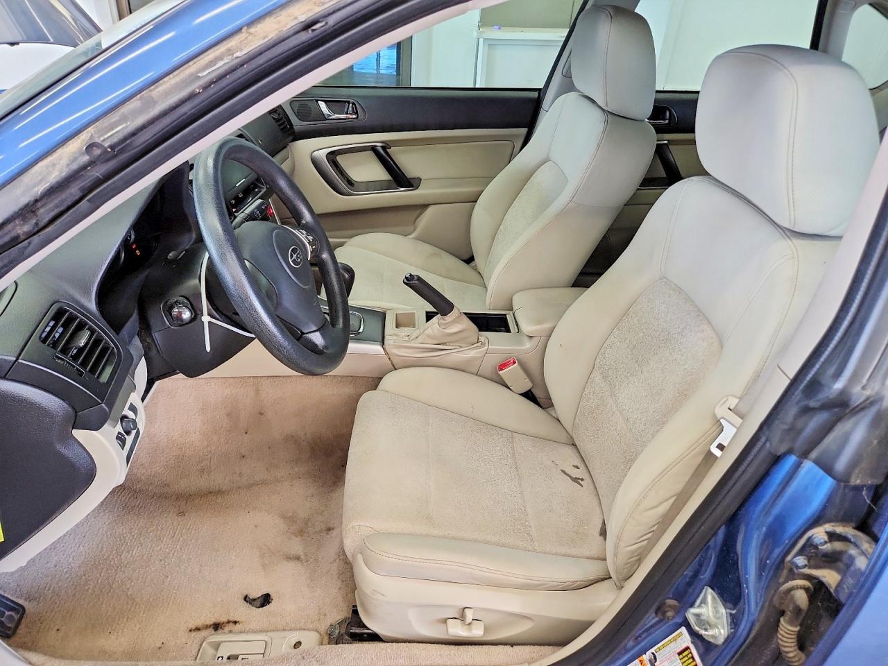 2008 Subaru Legacy Blue vin: 4S3BL616987221606