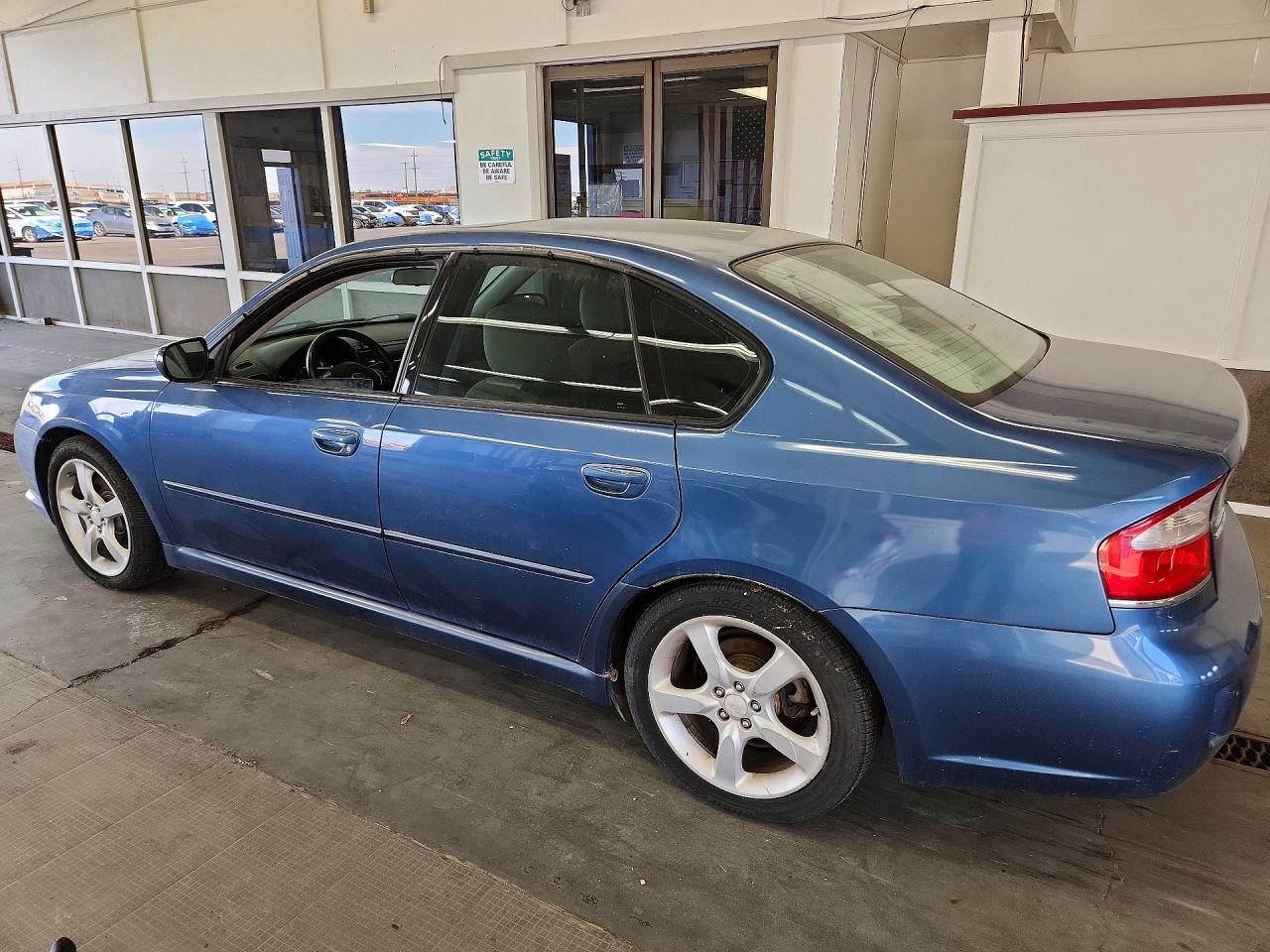 2008 Subaru Legacy Blue vin: 4S3BL616987221606