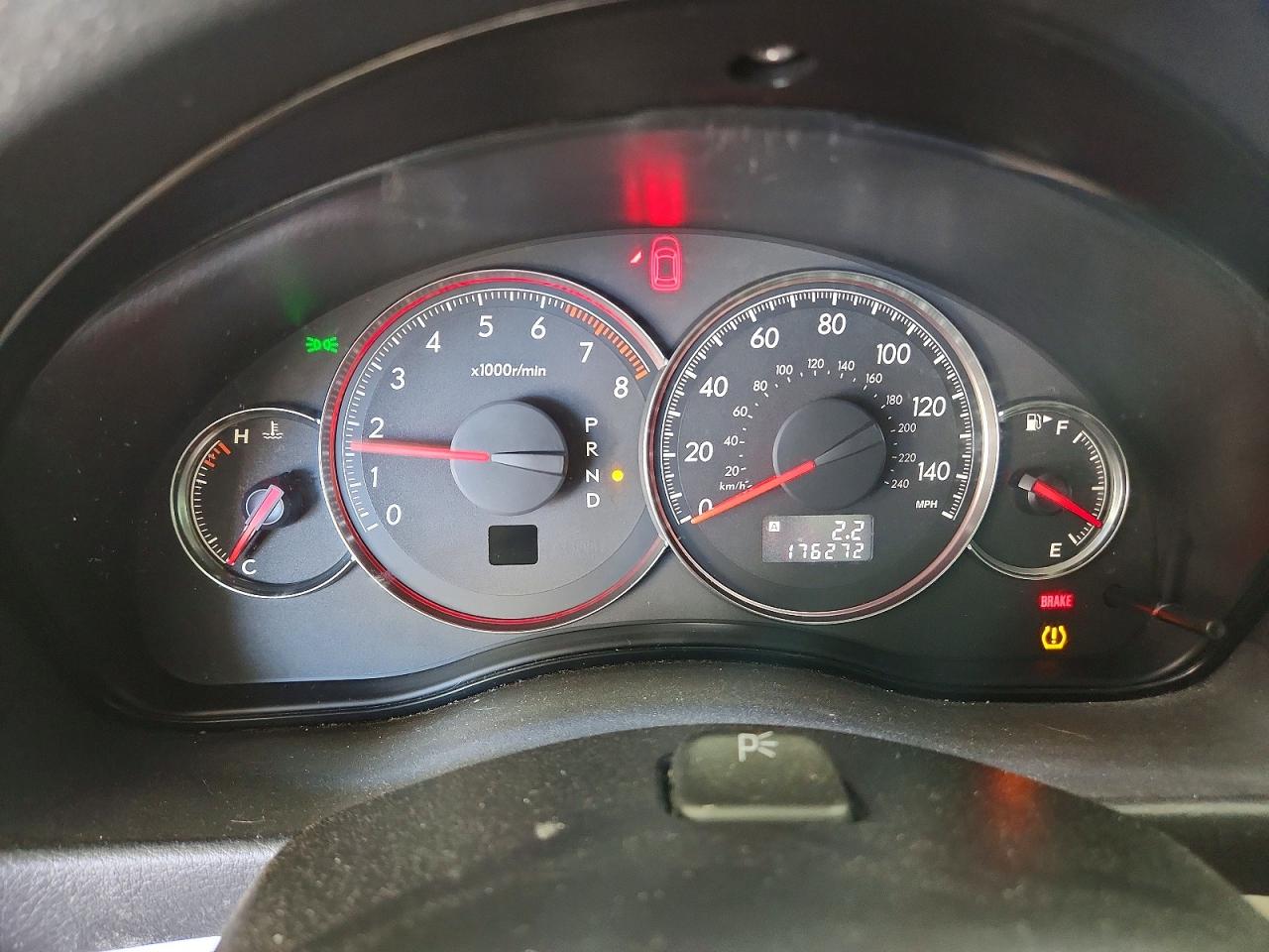 2008 Subaru Legacy Blue vin: 4S3BL616987221606