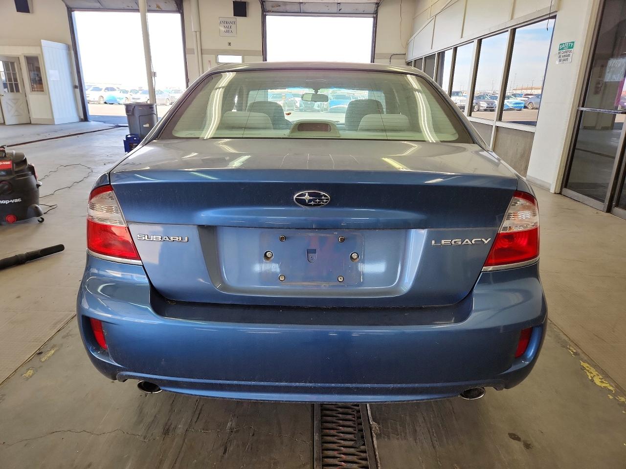 2008 Subaru Legacy Blue vin: 4S3BL616987221606