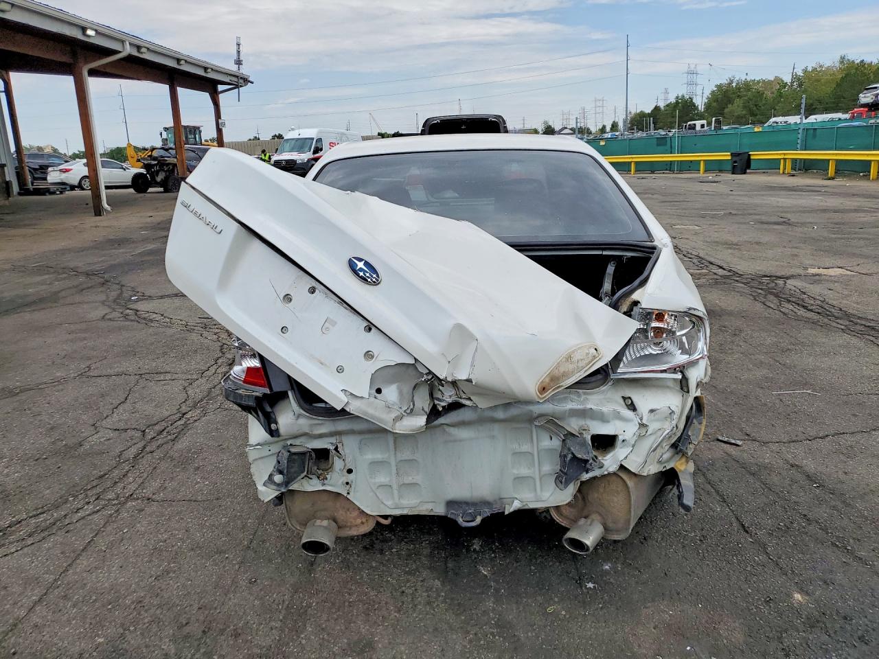 2008 Subaru Legacy 2.5i White vin: 4S3BL616987227146