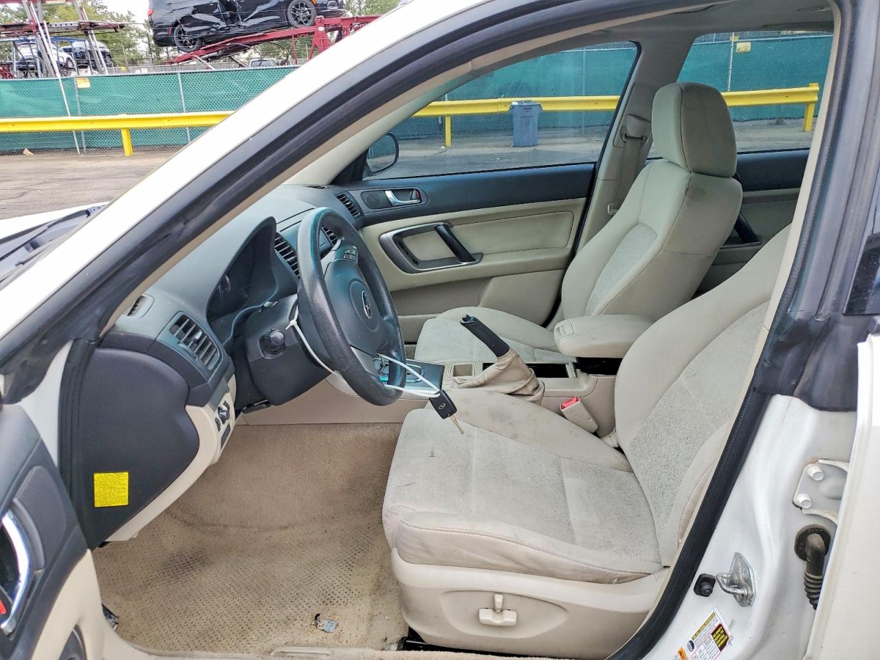 2008 Subaru Legacy 2.5i White vin: 4S3BL616987227146