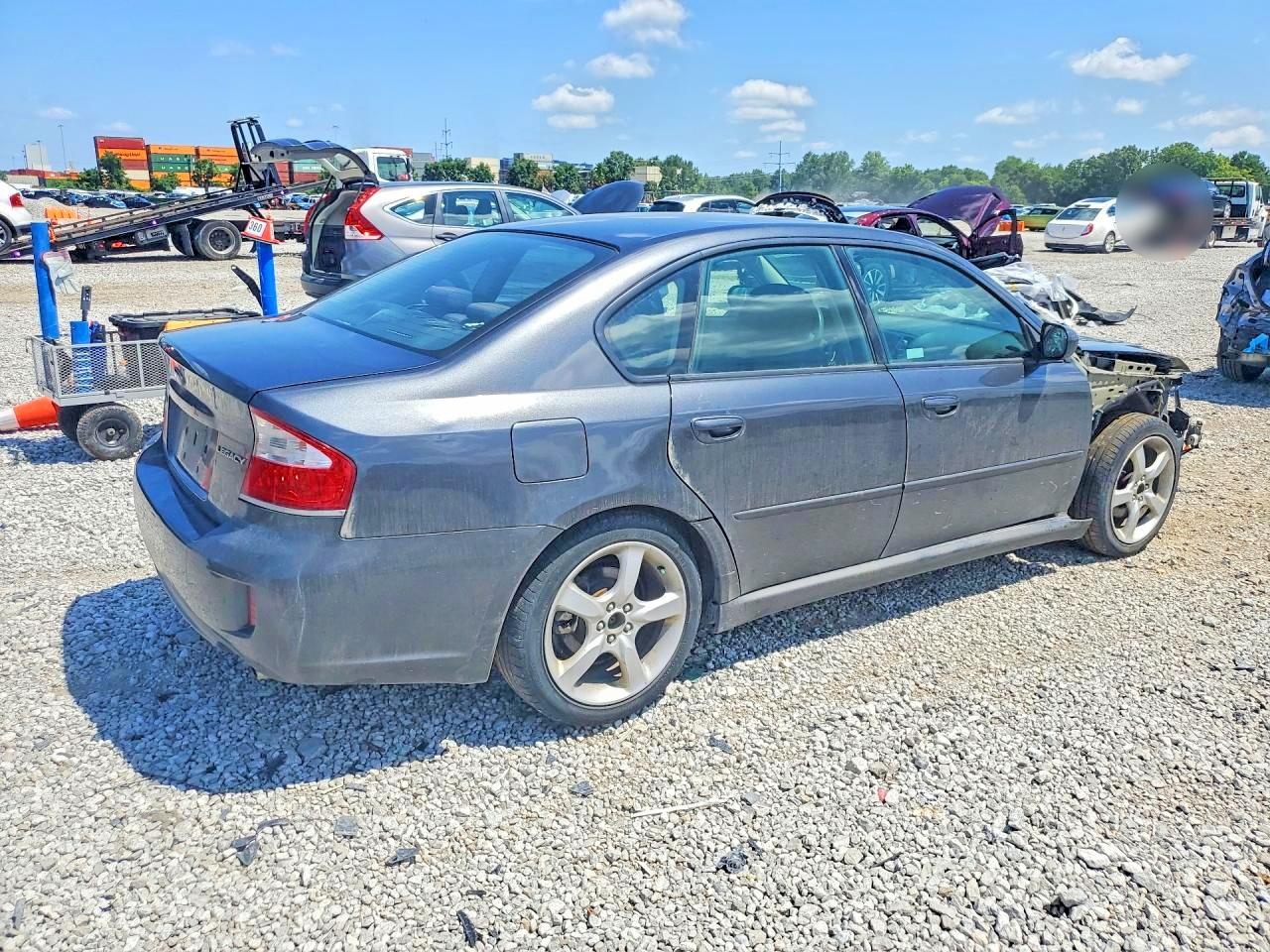 2009 Subaru Legacy 2.5i Gray vin: 4S3BL616997217251