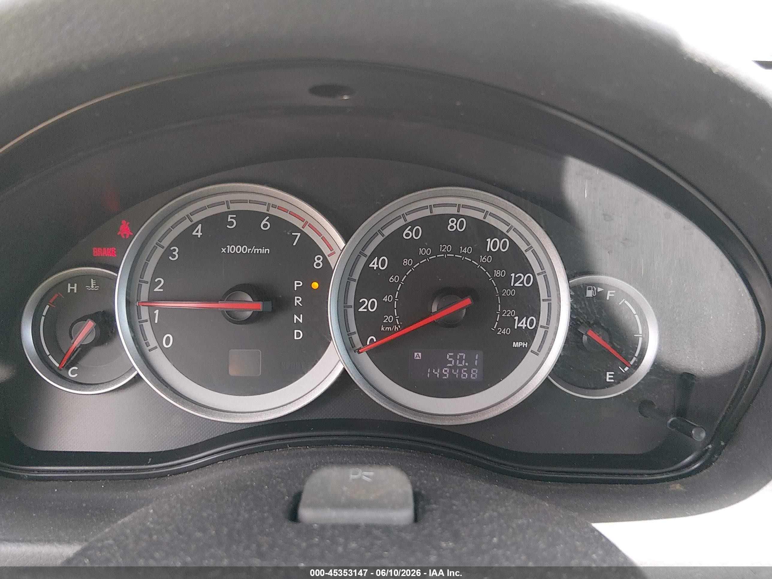 2005 Subaru Legacy 2.5i White vin: 4S3BL616X57223599