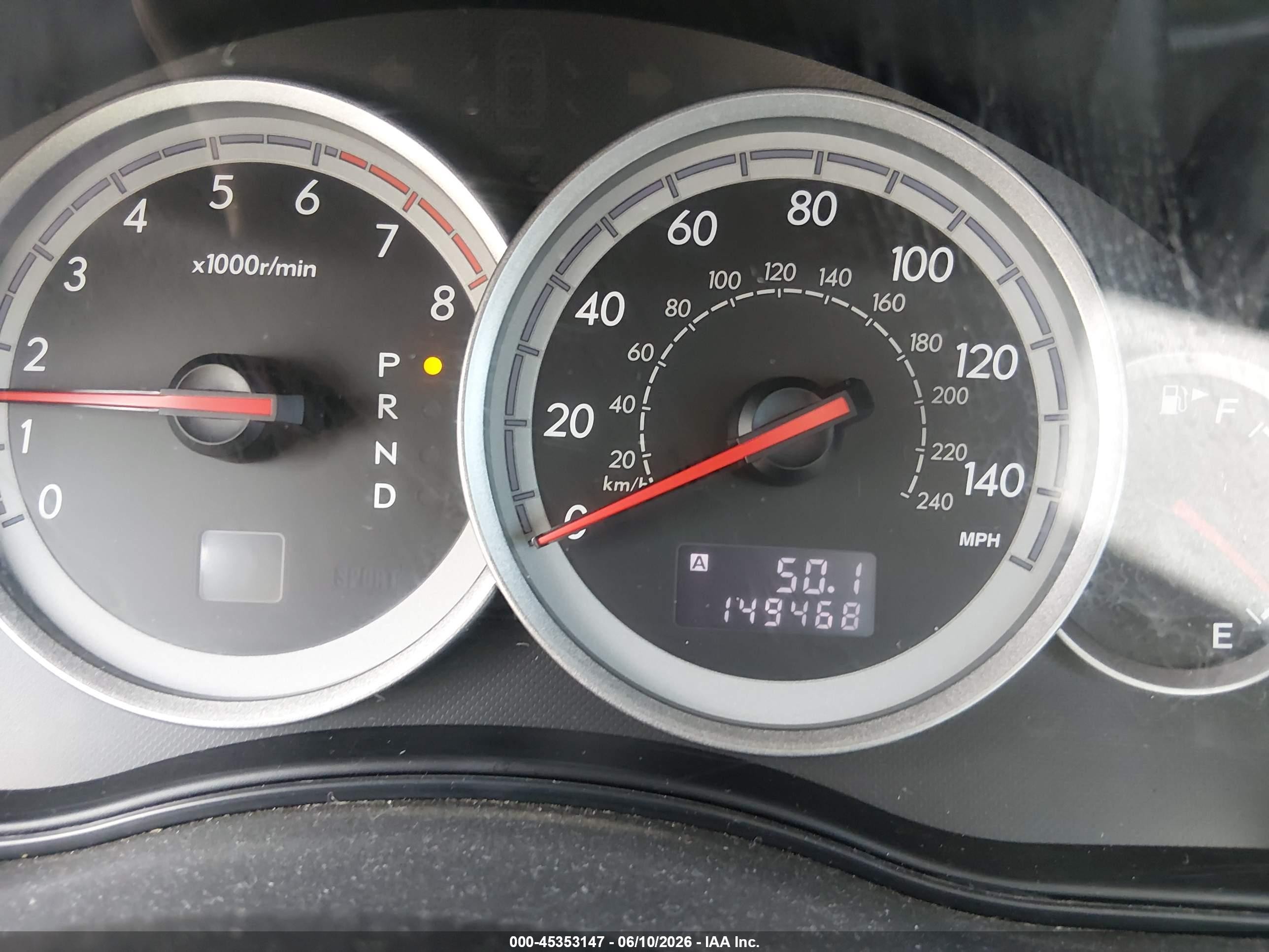 2005 Subaru Legacy 2.5i White vin: 4S3BL616X57223599