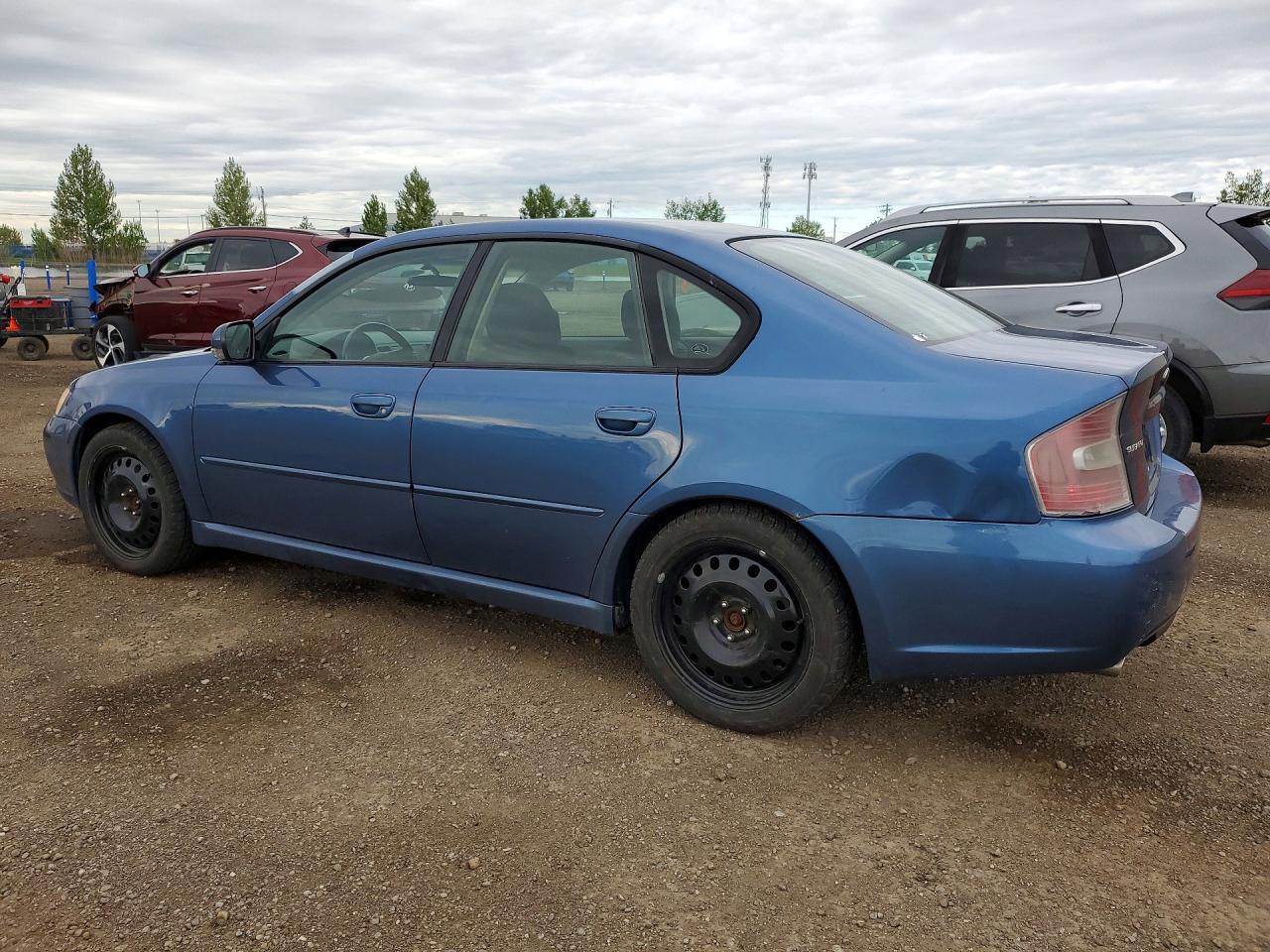 2007 Subaru Legacy 2.5i Blue vin: 4S3BL616X77207695