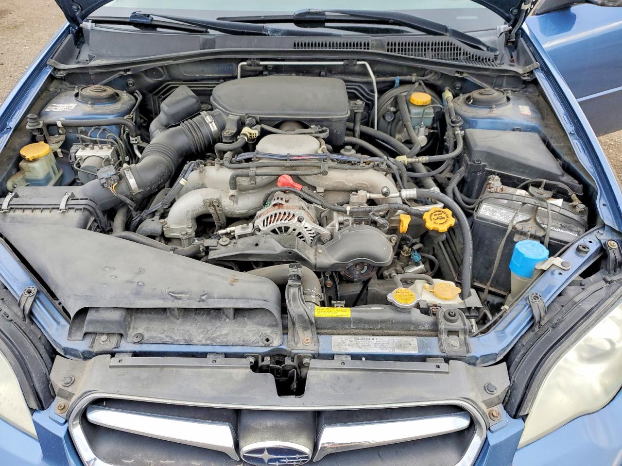 2007 Subaru Legacy 2.5i Blue vin: 4S3BL616X77207695