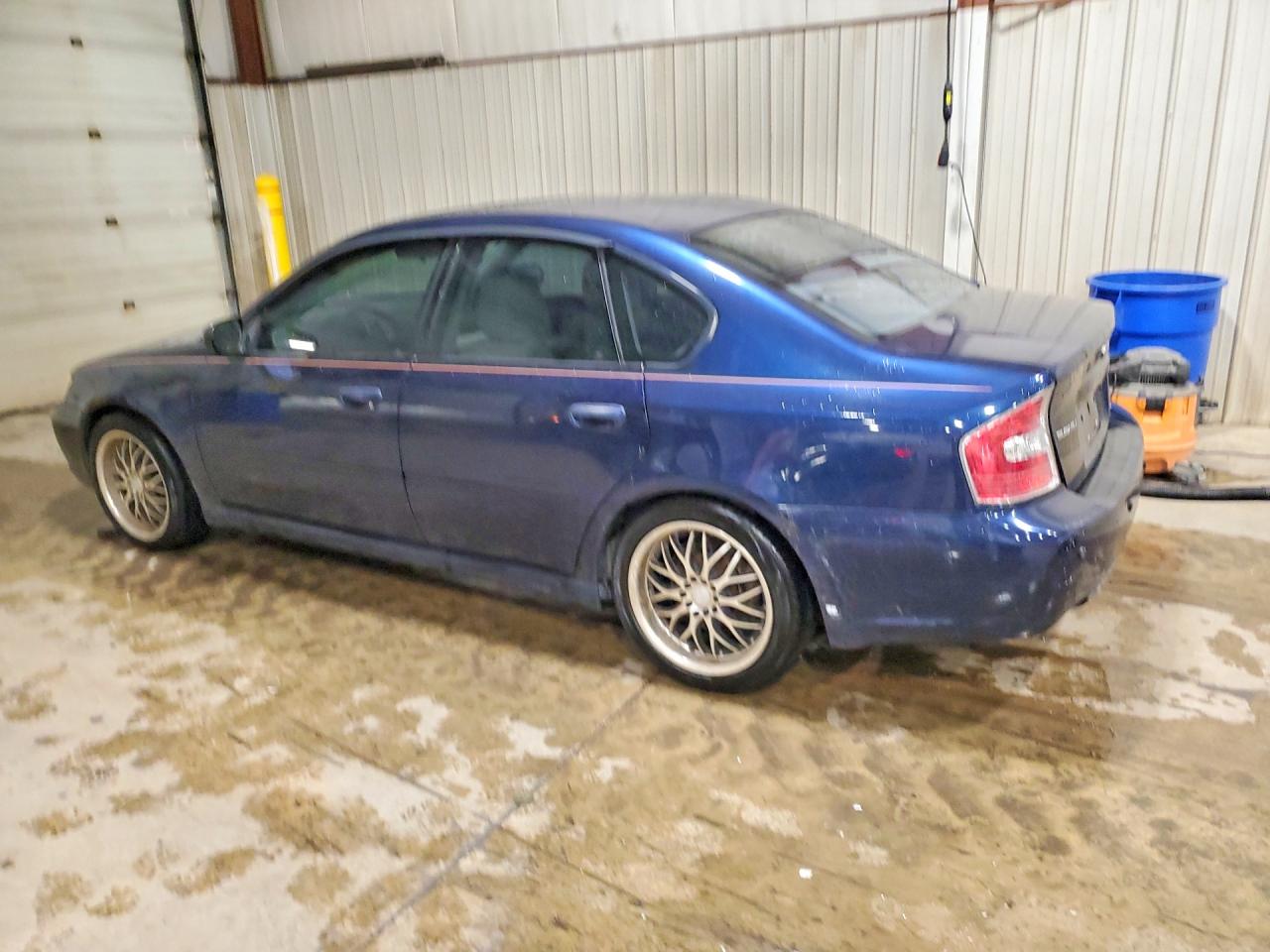 2007 Subaru Legacy 2.5i Blue vin: 4S3BL616X77211052