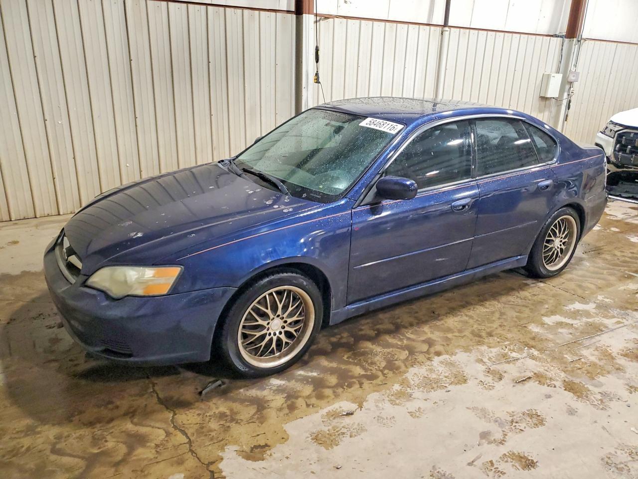 2007 Subaru Legacy 2.5i Blue vin: 4S3BL616X77211052
