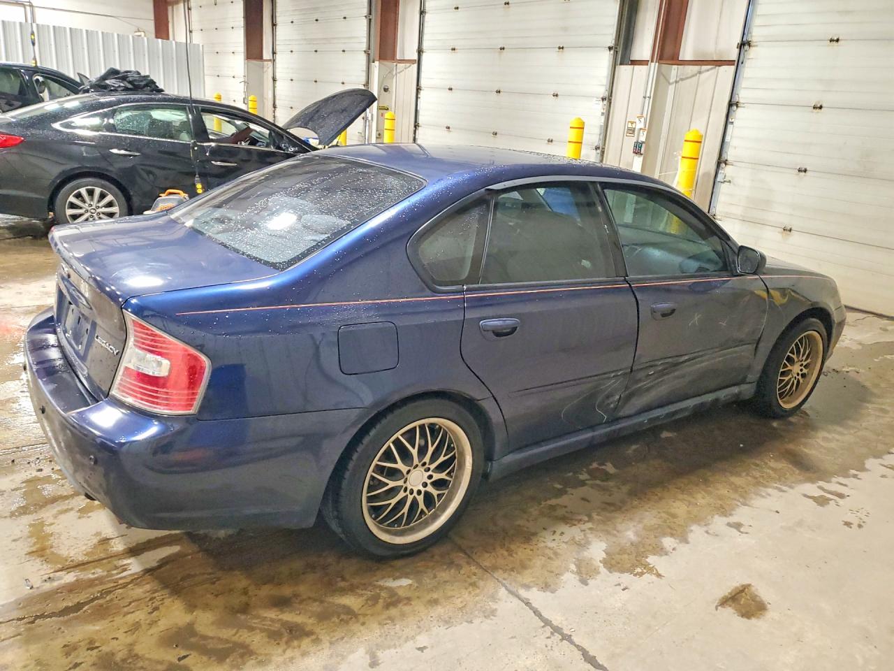 2007 Subaru Legacy 2.5i Blue vin: 4S3BL616X77211052