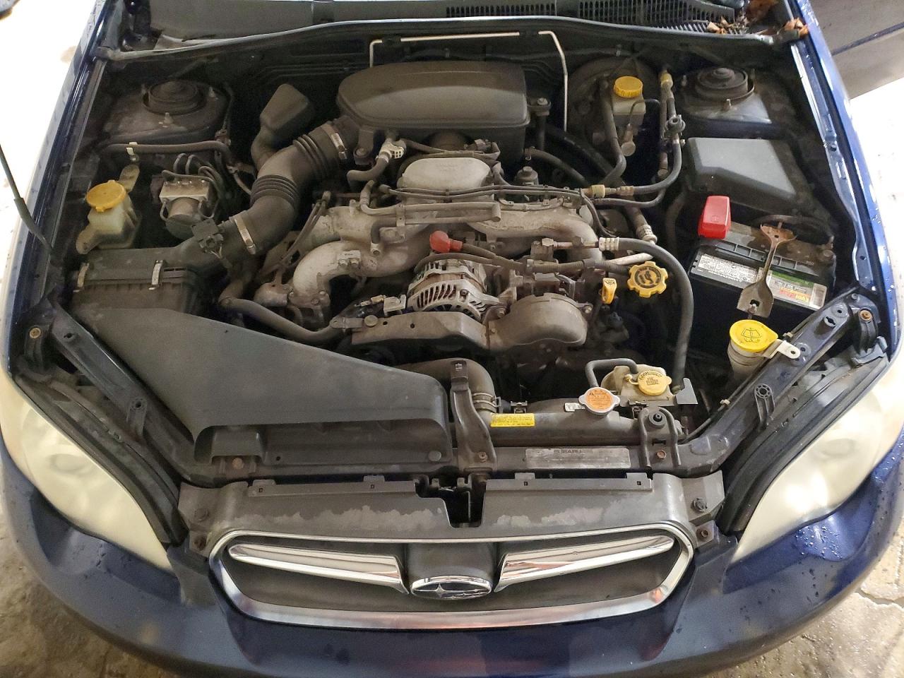 2007 Subaru Legacy 2.5i Blue vin: 4S3BL616X77211052