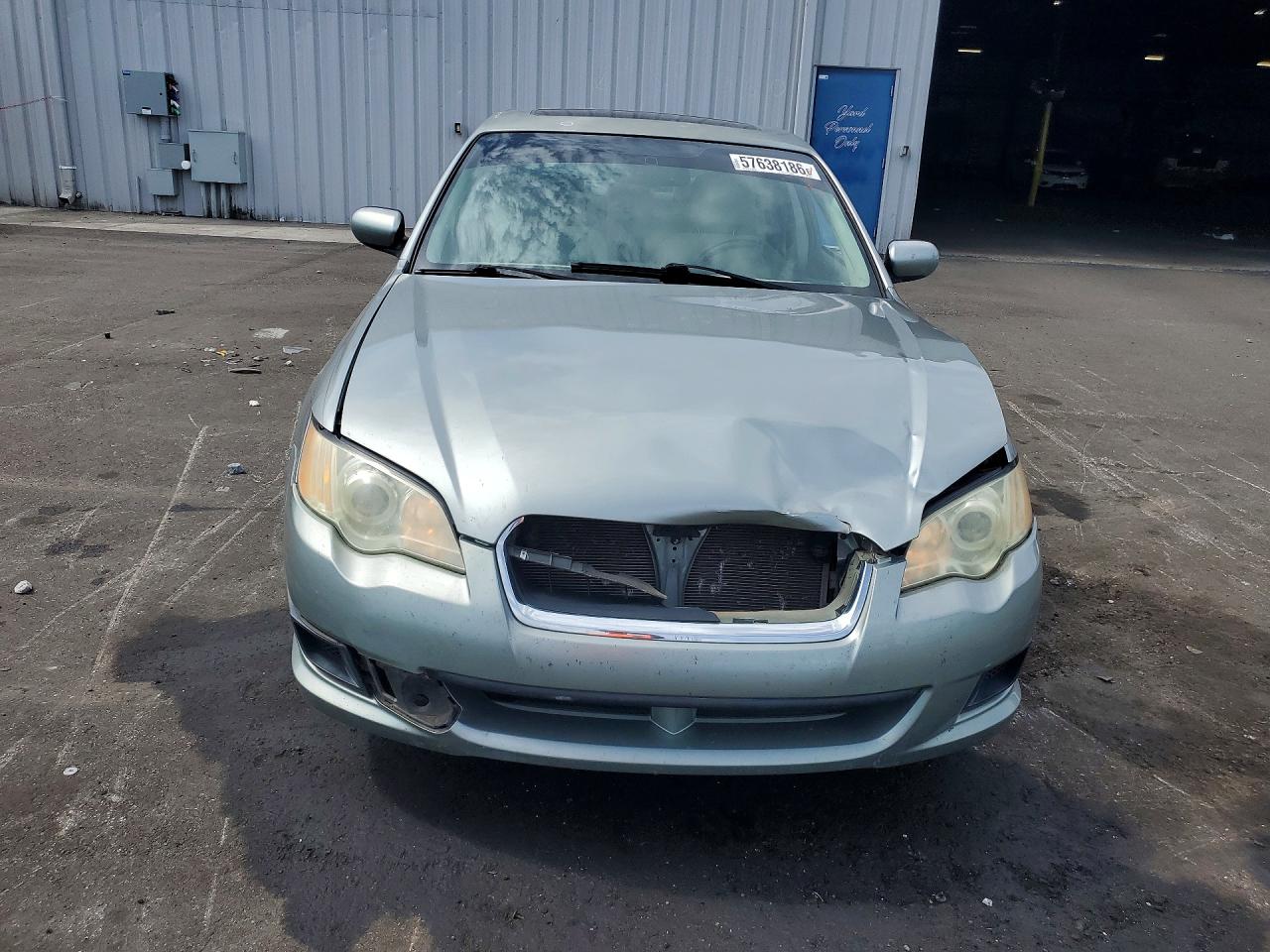 2009 Subaru Legacy 2.5i Turquoise vin: 4S3BL616X97221549