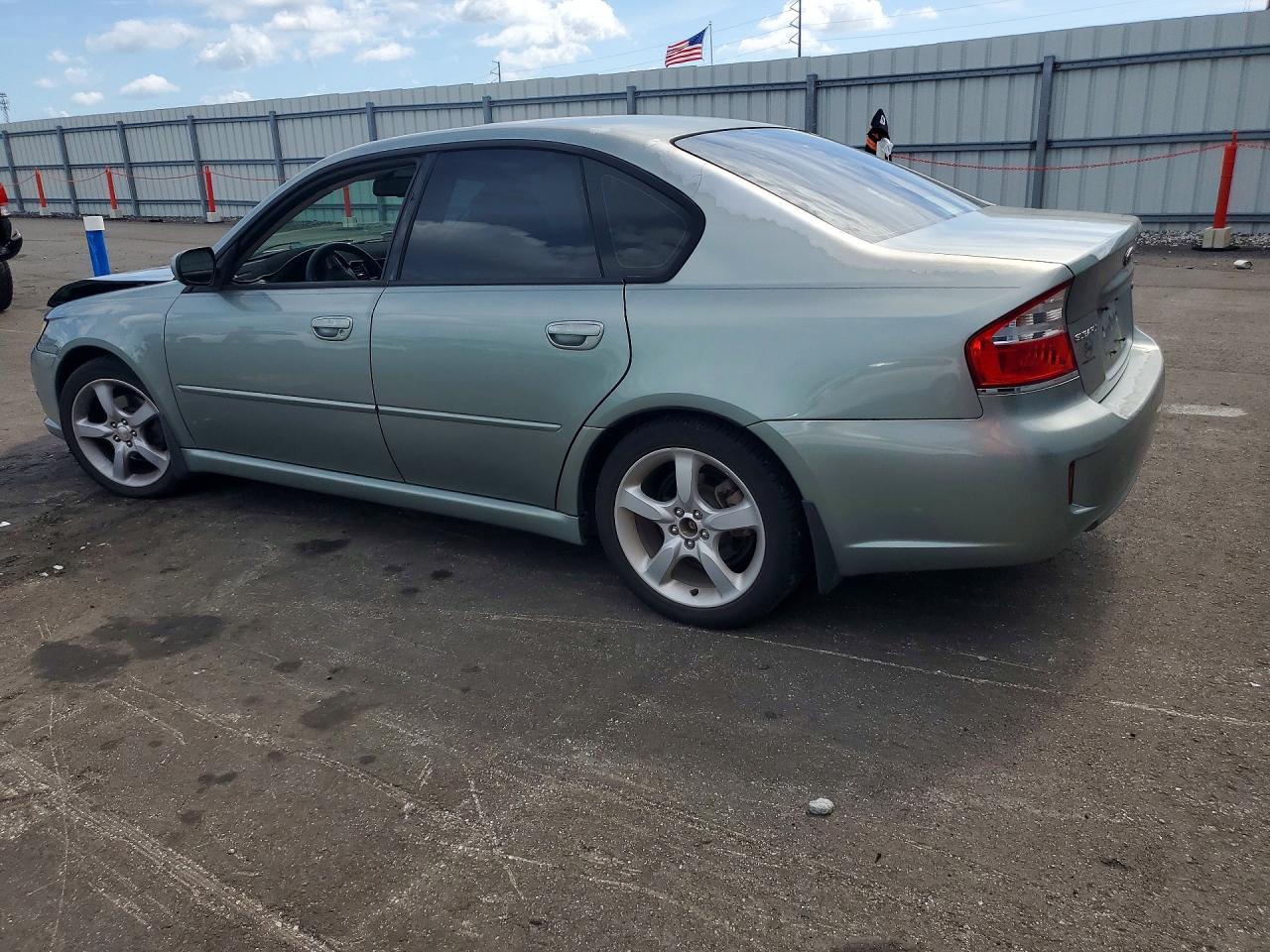 2009 Subaru Legacy 2.5i Turquoise vin: 4S3BL616X97221549