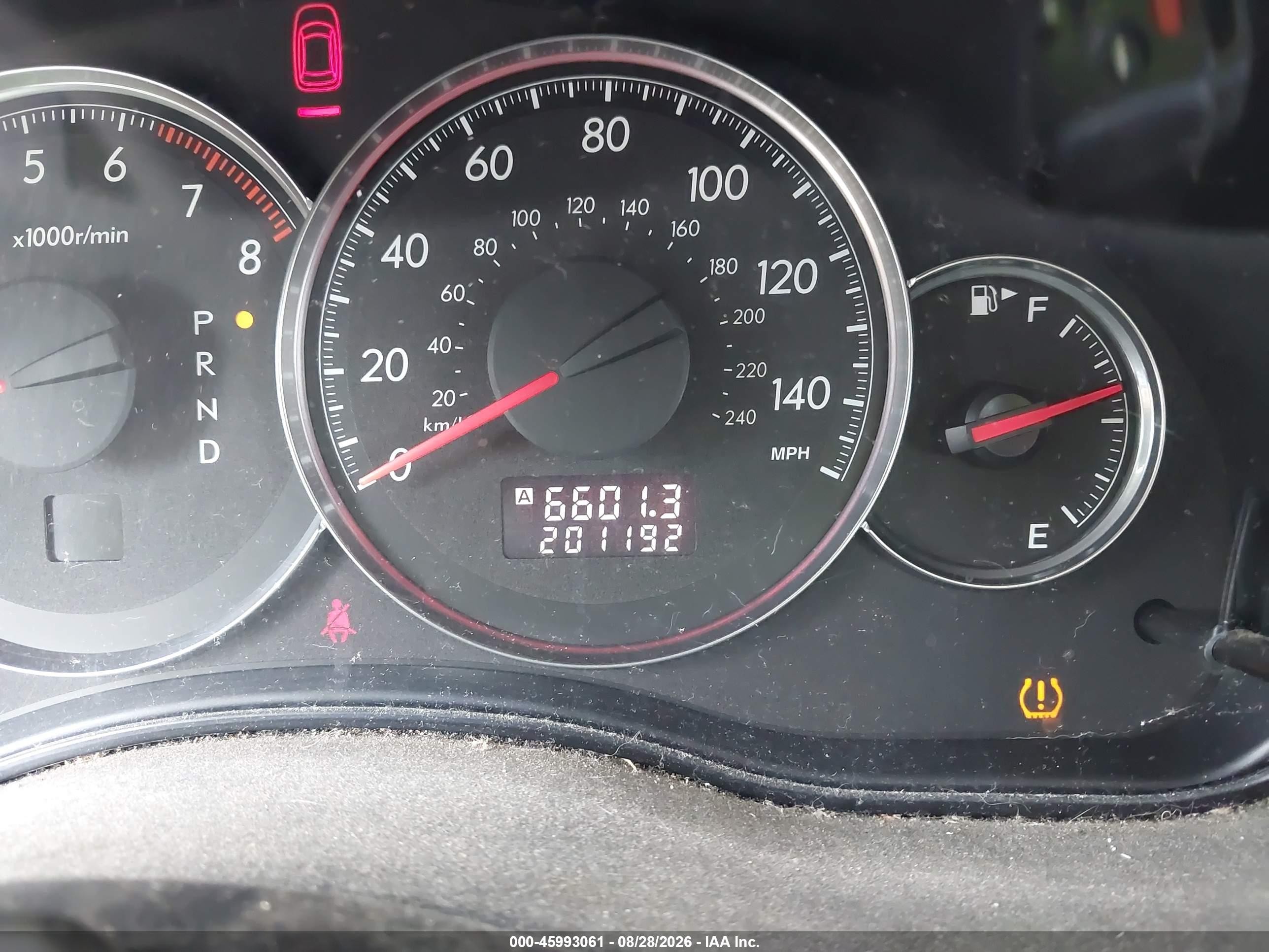 2009 Subaru Legacy 2.5i Maroon vin: 4S3BL616X97233572