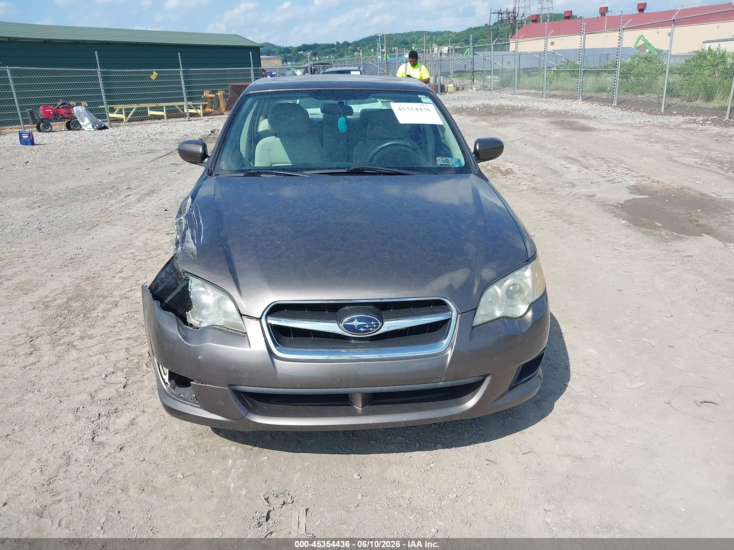 2009 Subaru Legacy 2.5i Brown vin: 4S3BL616X97236584