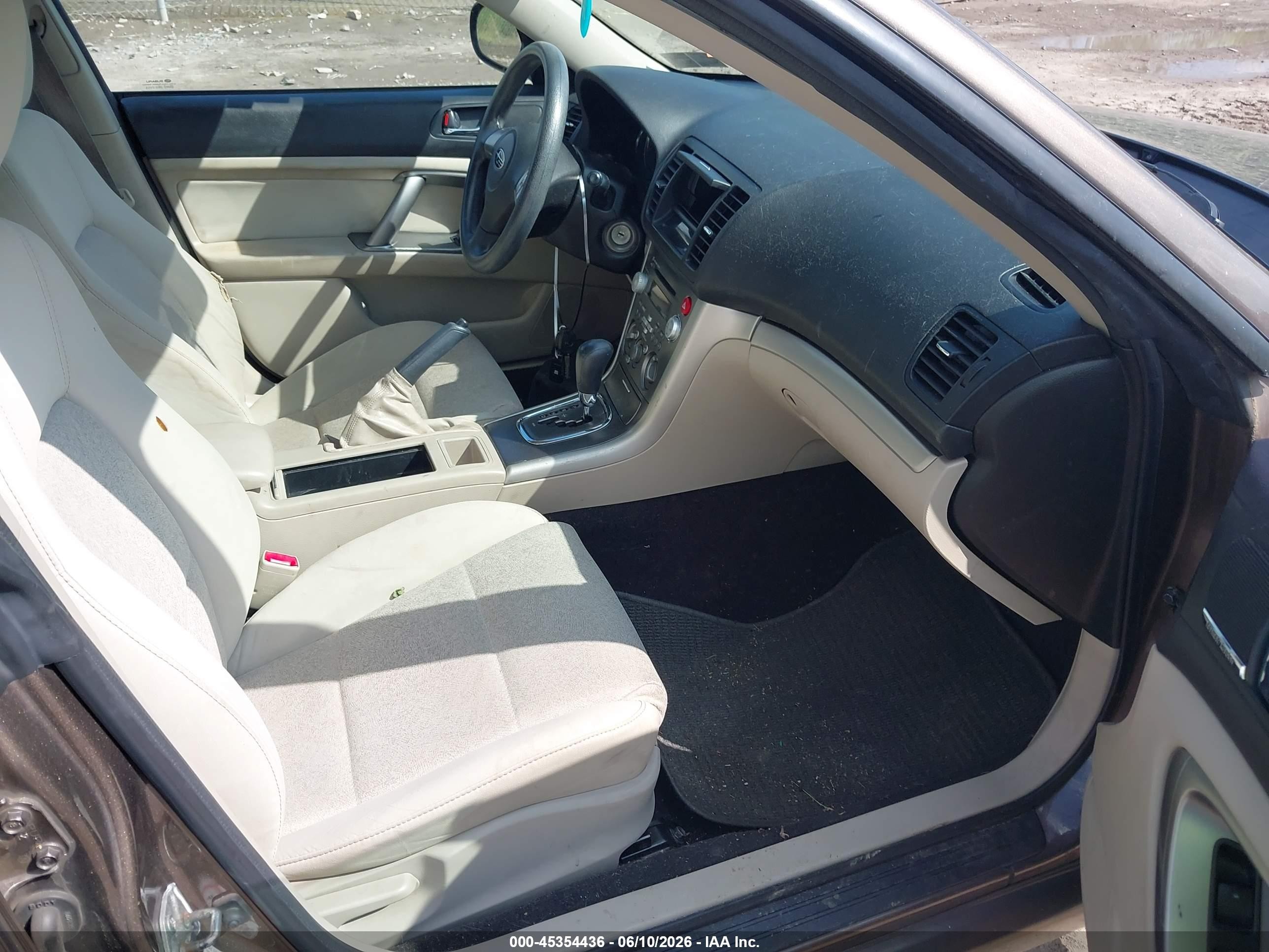 2009 Subaru Legacy 2.5i Brown vin: 4S3BL616X97236584