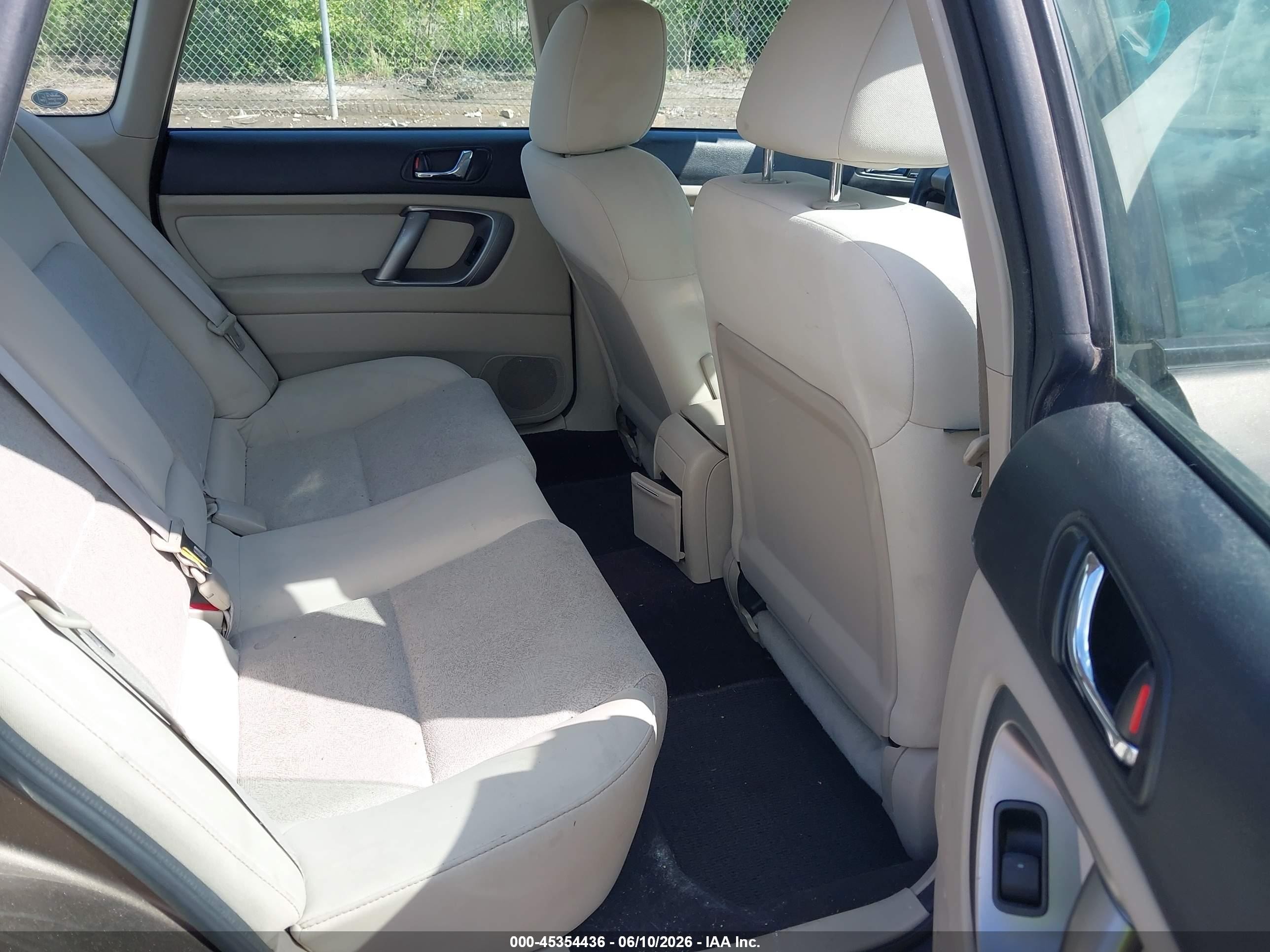 2009 Subaru Legacy 2.5i Brown vin: 4S3BL616X97236584