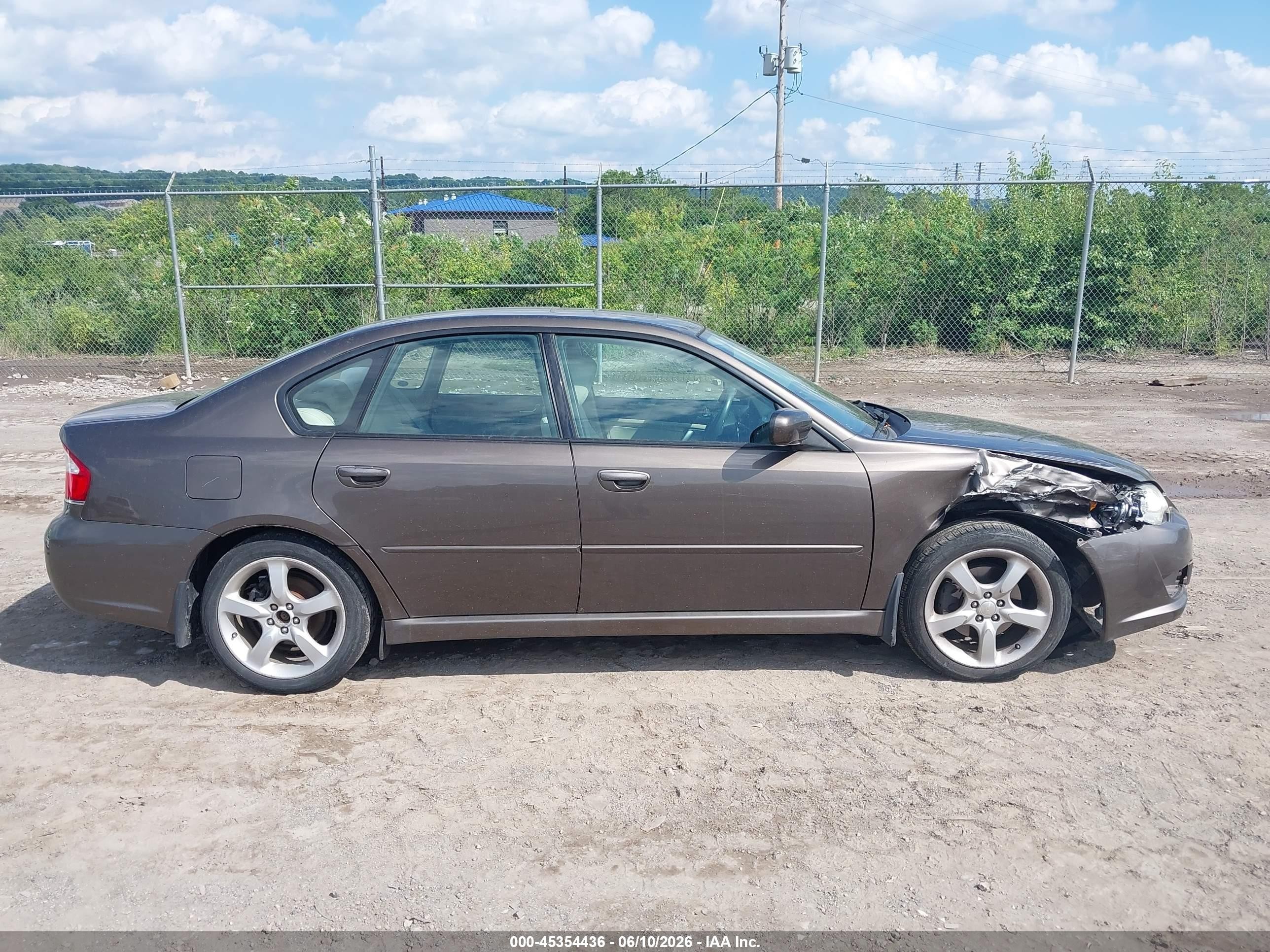 2009 Subaru Legacy 2.5i Brown vin: 4S3BL616X97236584