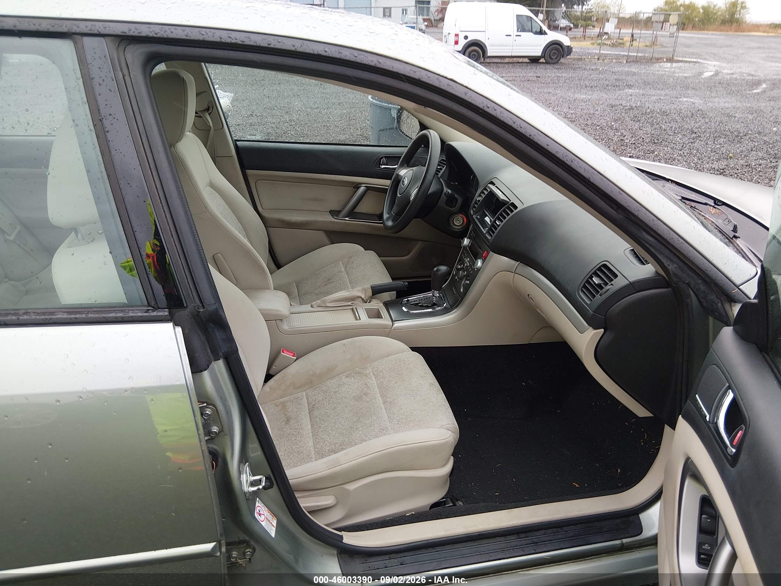 2009 Subaru Legacy 2.5i Серебряный vin: 4S3BL616X97236665