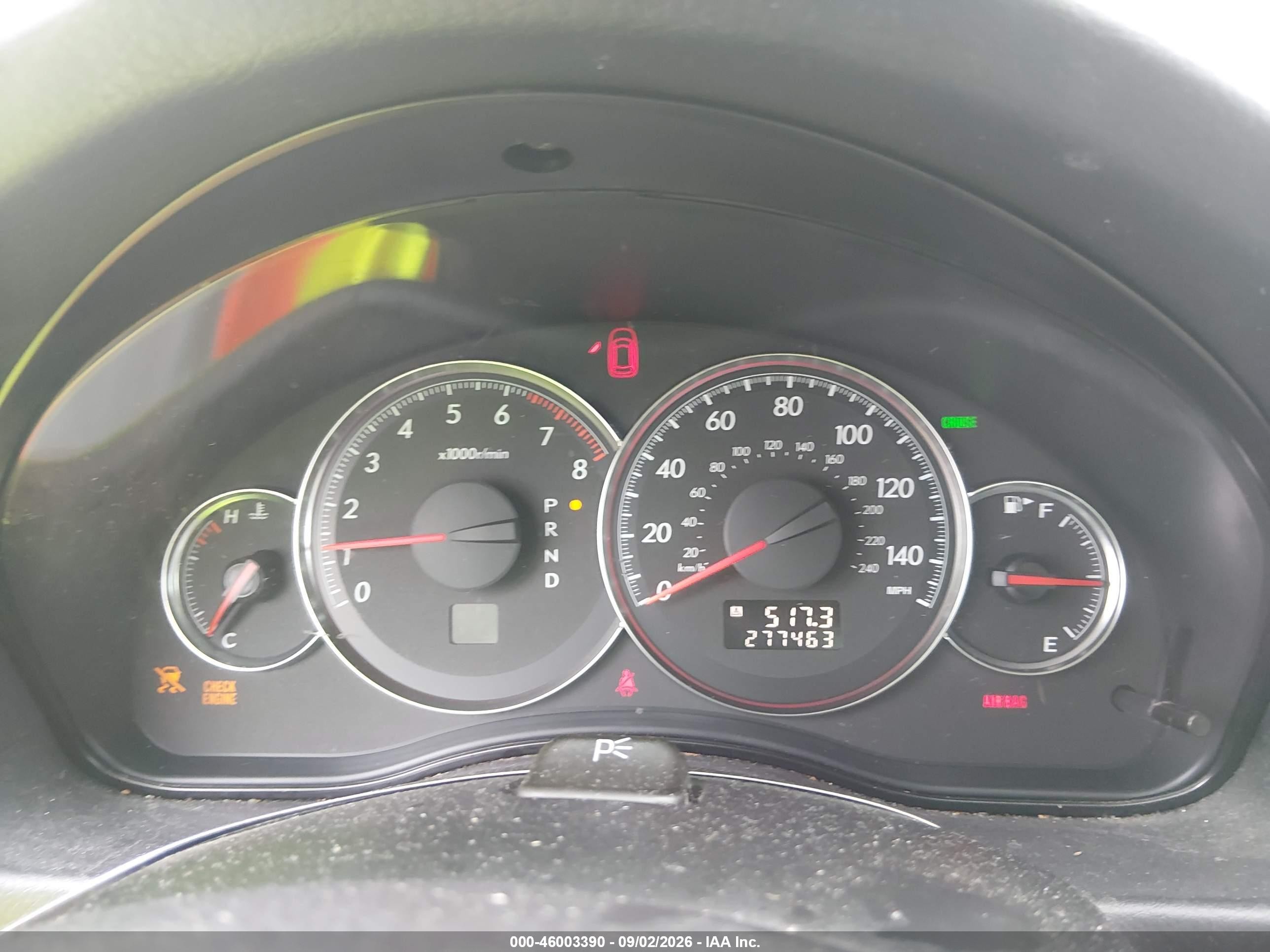 2009 Subaru Legacy 2.5i Серебряный vin: 4S3BL616X97236665