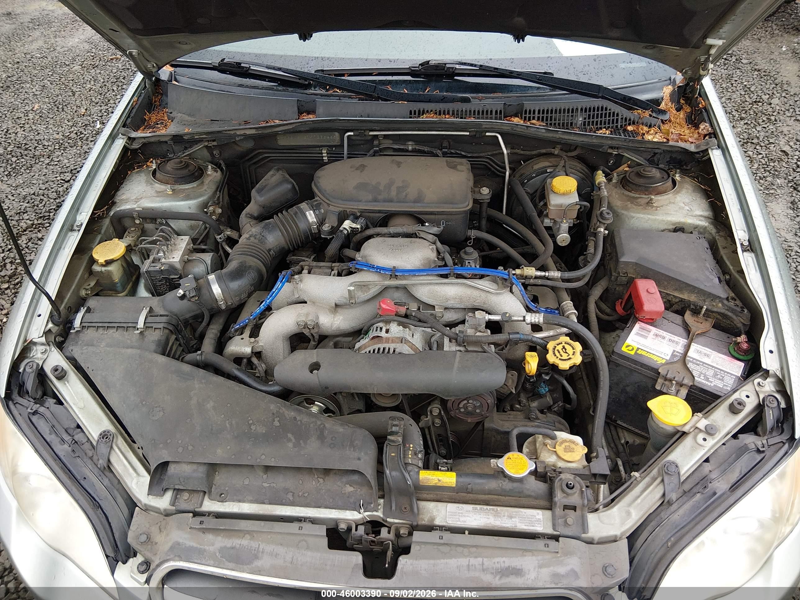 2009 Subaru Legacy 2.5i Серебряный vin: 4S3BL616X97236665