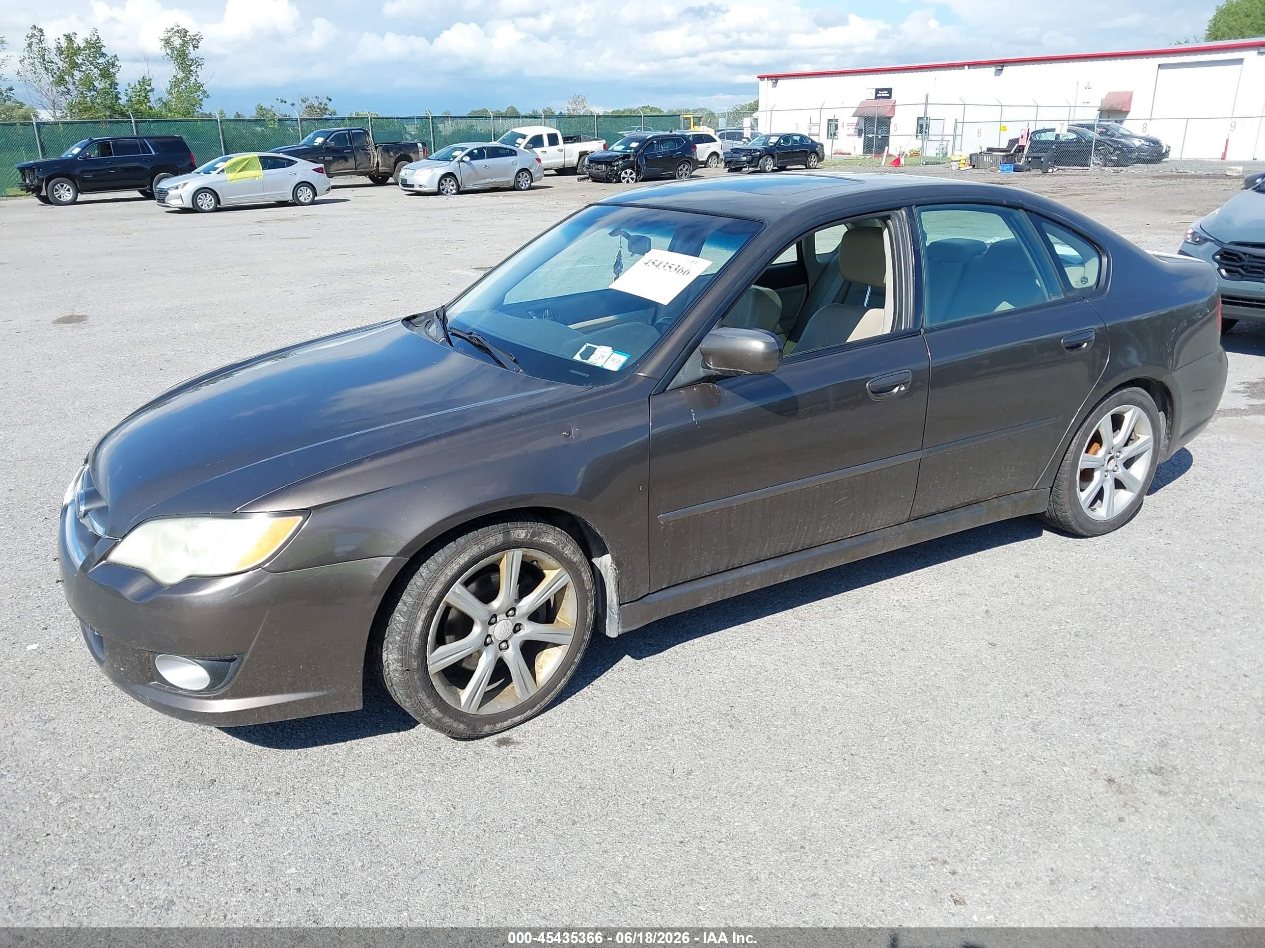 2008 Subaru Legacy (natl) Ltd/ltd W/vdc Brown vin: 4S3BL626087210086