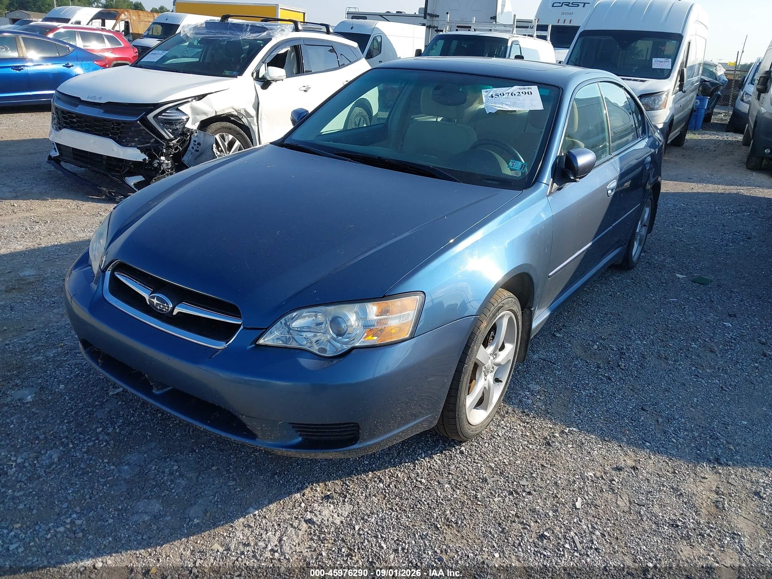 2006 Subaru Legacy 2.5i Blue vin: 4S3BL626167216802