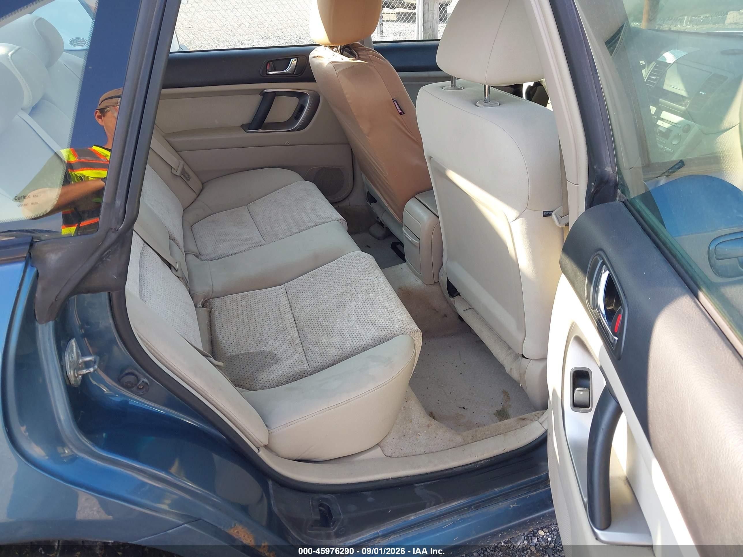 2006 Subaru Legacy 2.5i Blue vin: 4S3BL626167216802