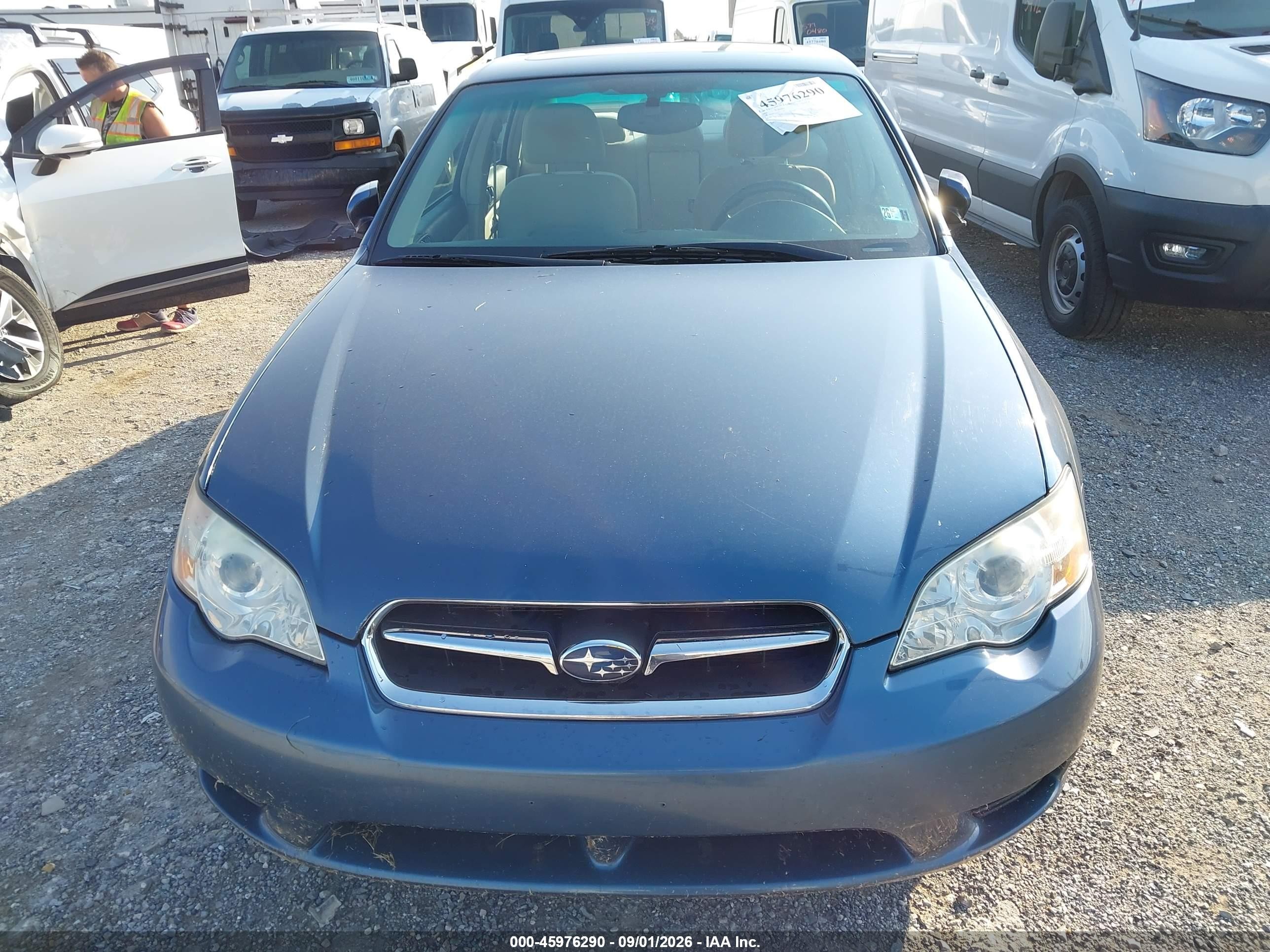 2006 Subaru Legacy 2.5i Blue vin: 4S3BL626167216802