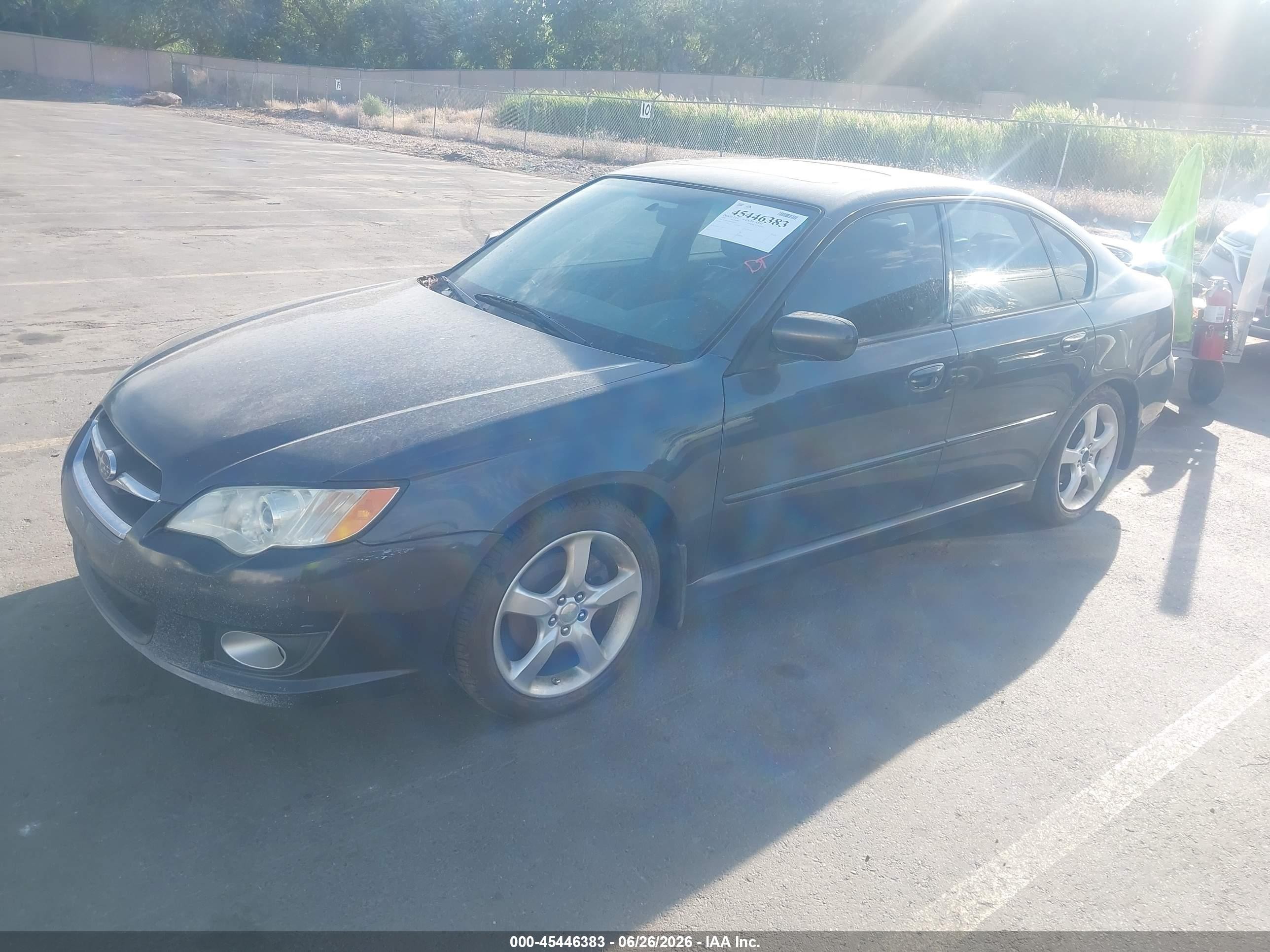 2008 Subaru Legacy (natl) Ltd/ltd W/vdc Blue vin: 4S3BL626187200554